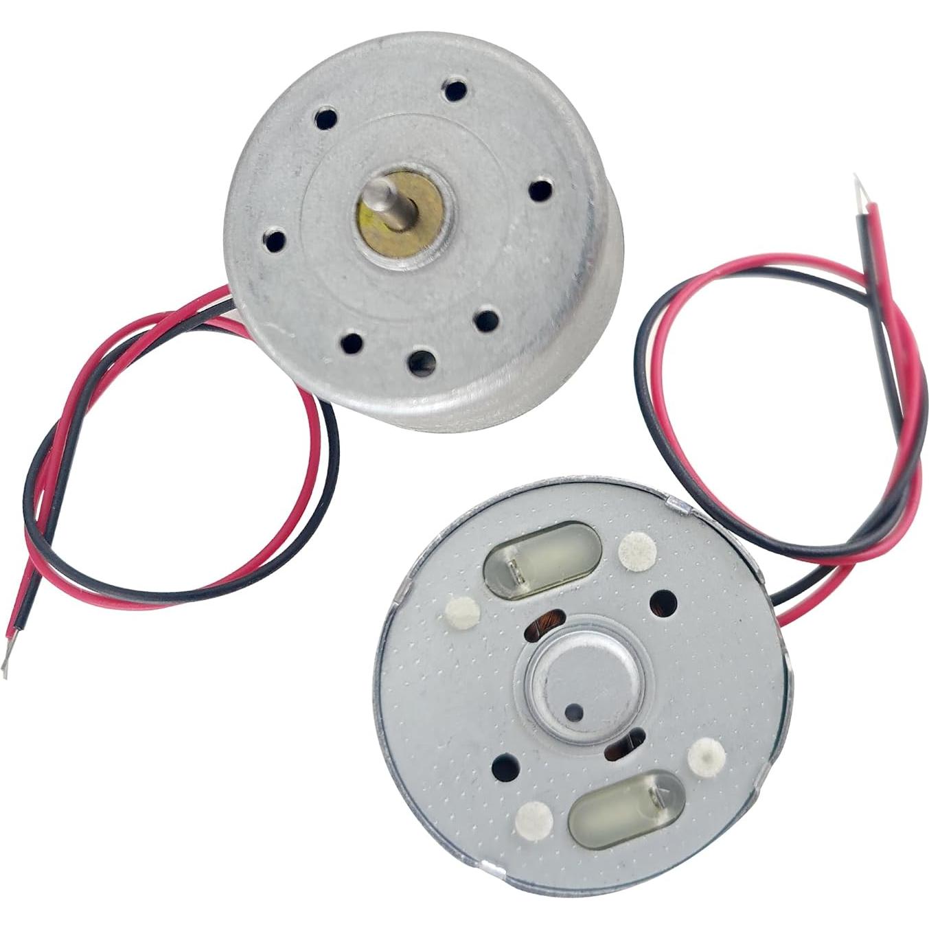 3 Motores DC Eléctricos Mini 5V 6000RPM para Juguetes DIY