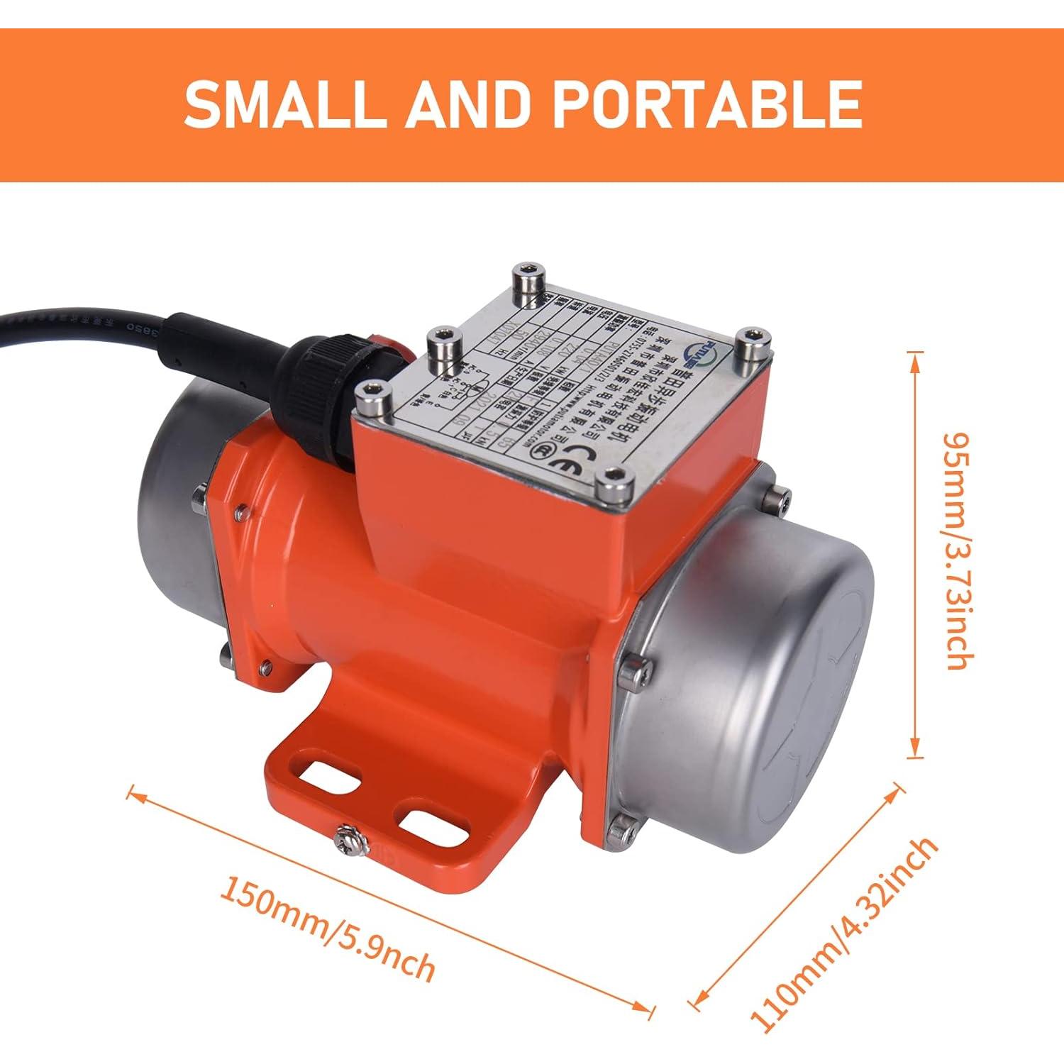 Vibrador de Concreto AC 30W Monofásico 110V Kun Shan