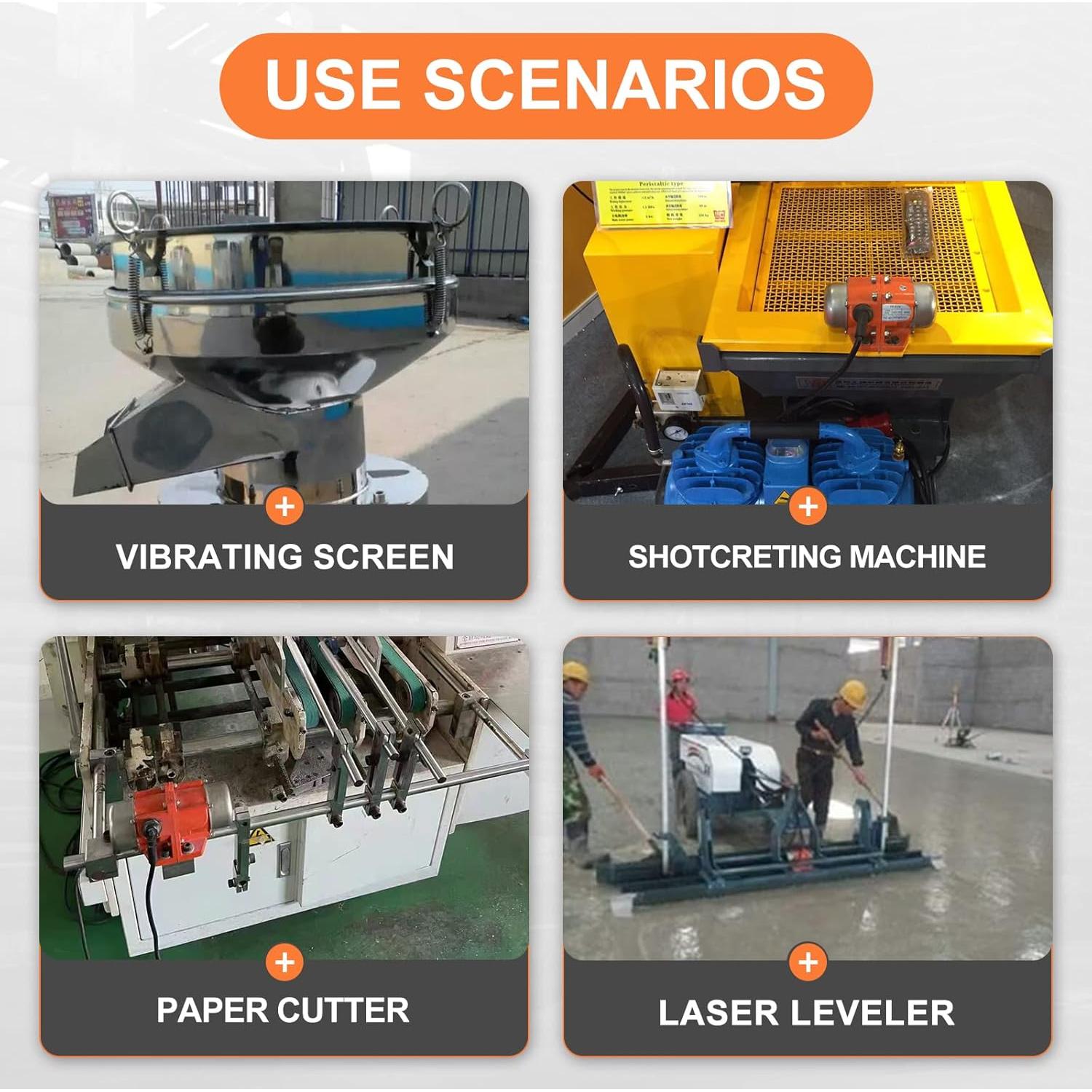 Vibrador de Concreto AC 30W Monofásico 110V Kun Shan