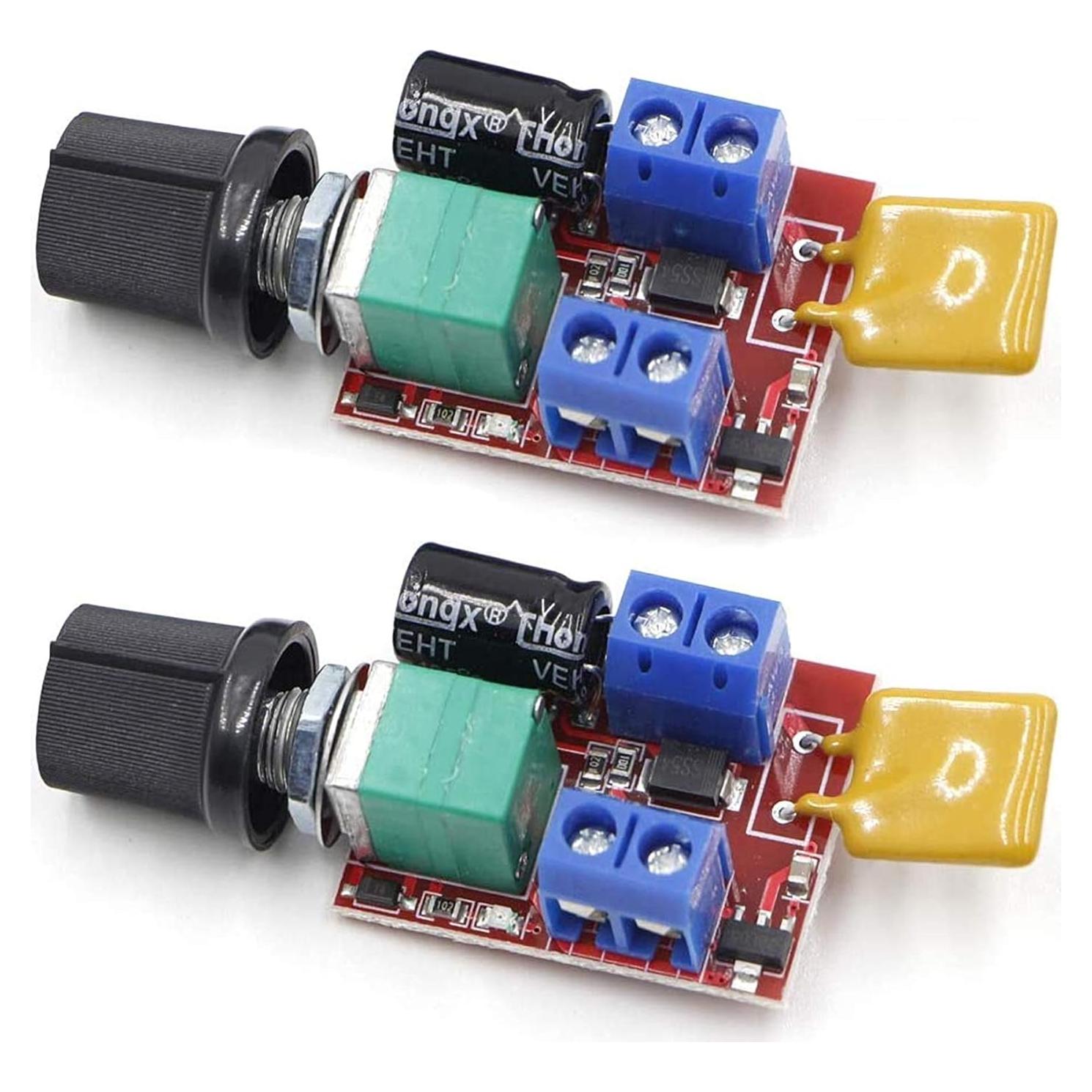 Controlador de Velocidad de Motor DC RioRand 3V-35V 5A PWM (2PCS)