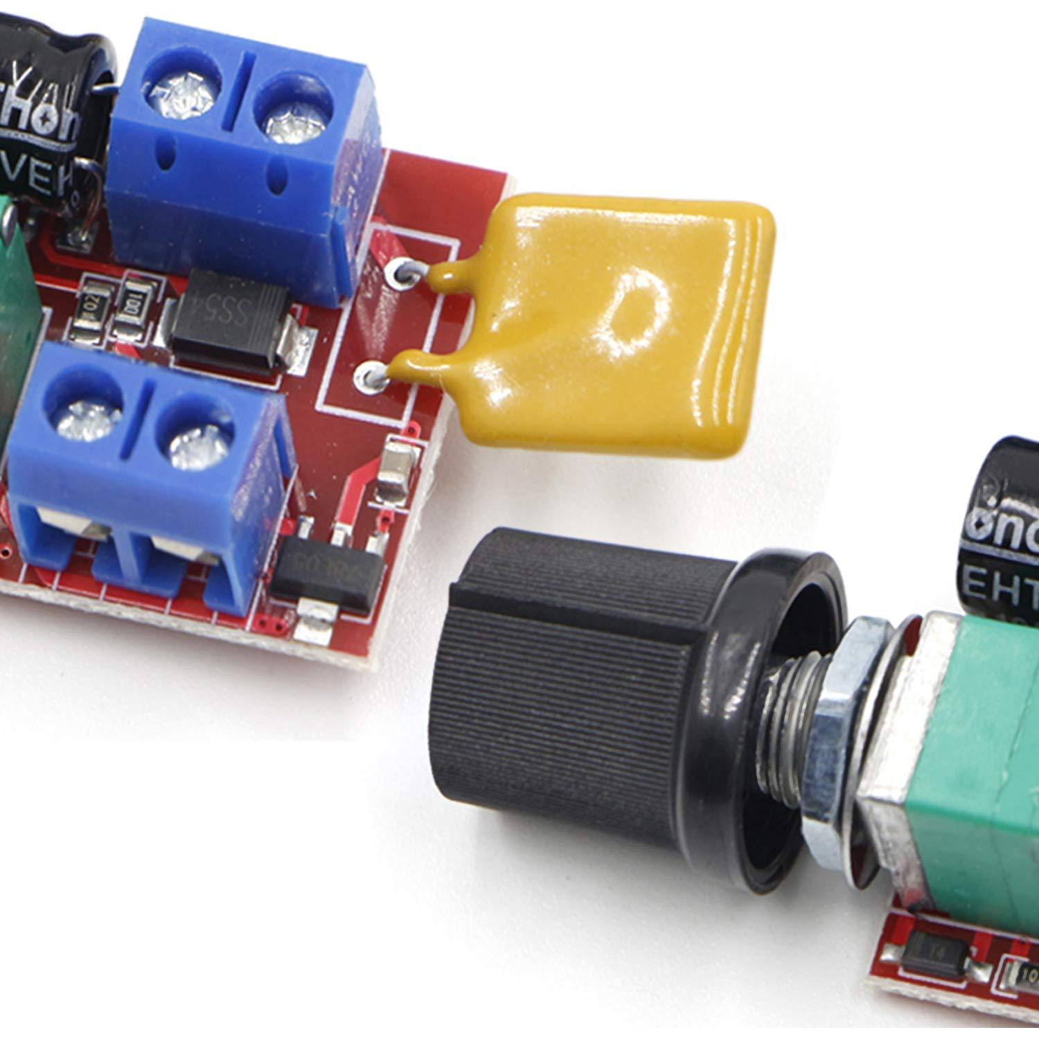 Controlador de Velocidad de Motor DC RioRand 3V-35V 5A PWM (2PCS)