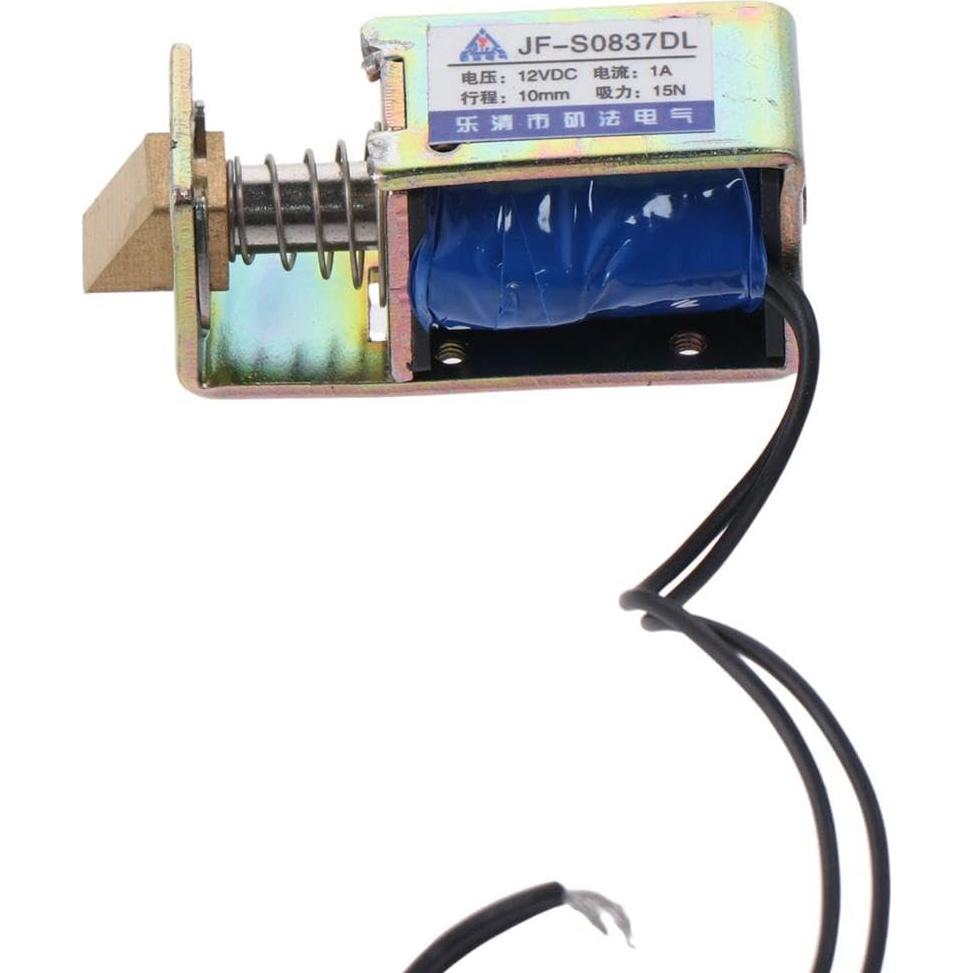 Electromagneto DC 12V 15N HOBBYIN tipo push-pull
