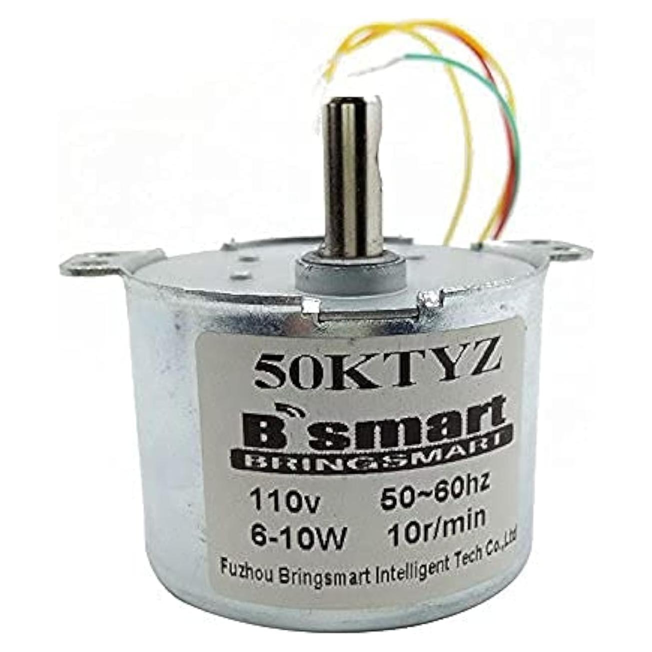 Motor de Engranaje AC BRINGSMART 110V 20rpm Bajo Ruido