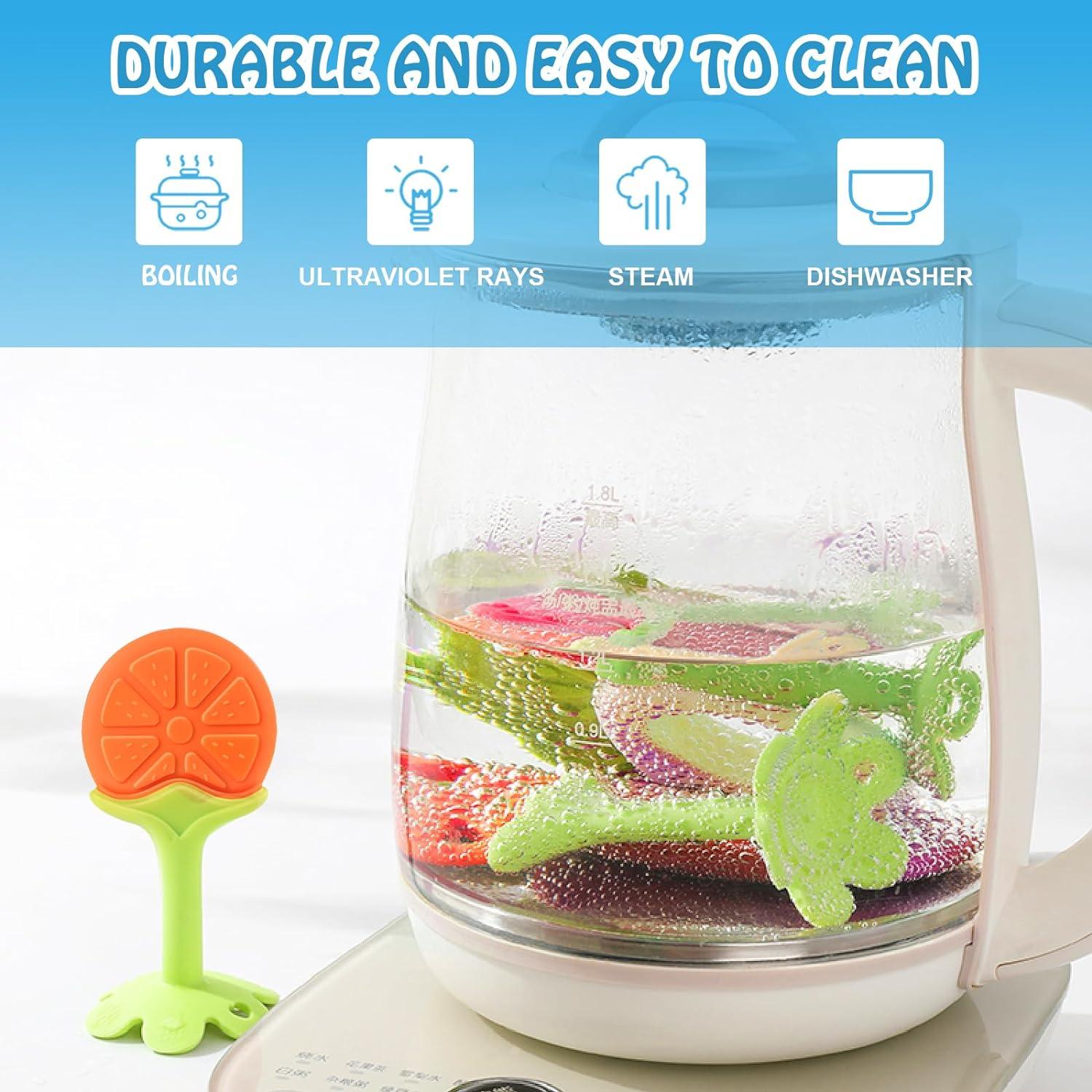 Set de Llaves de Dentición Tinabless para Bebés - 5 Piezas Multicolor, Silicona Libre de BPA