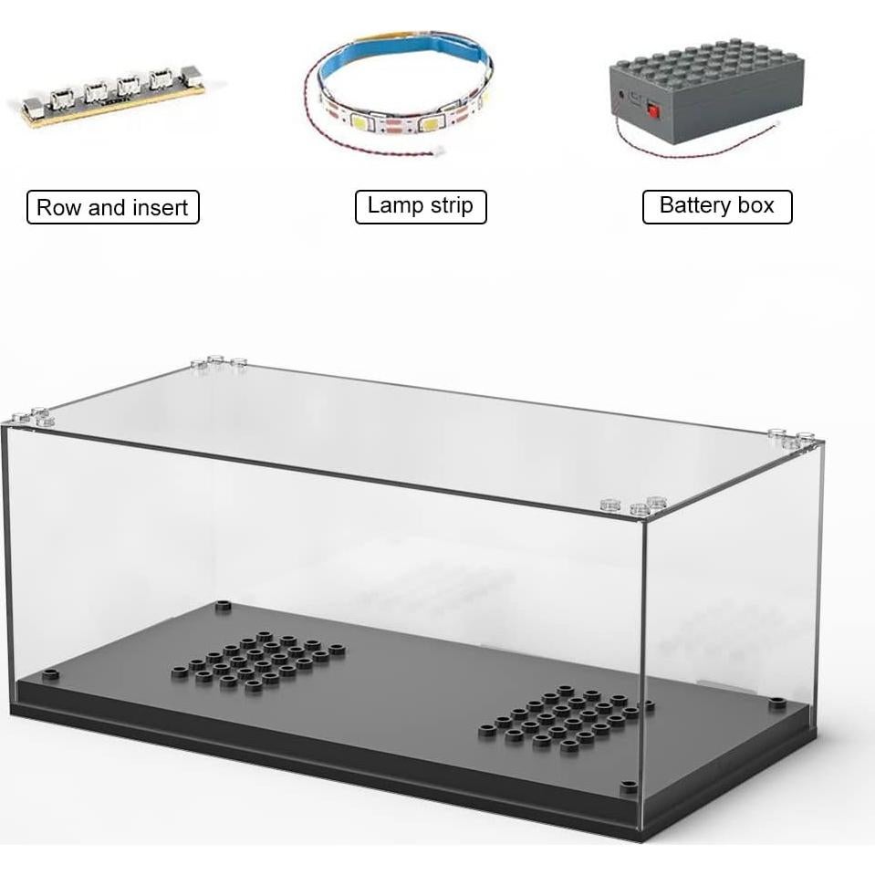 Caja de Exhibición Mould King con Luces LED para Coches