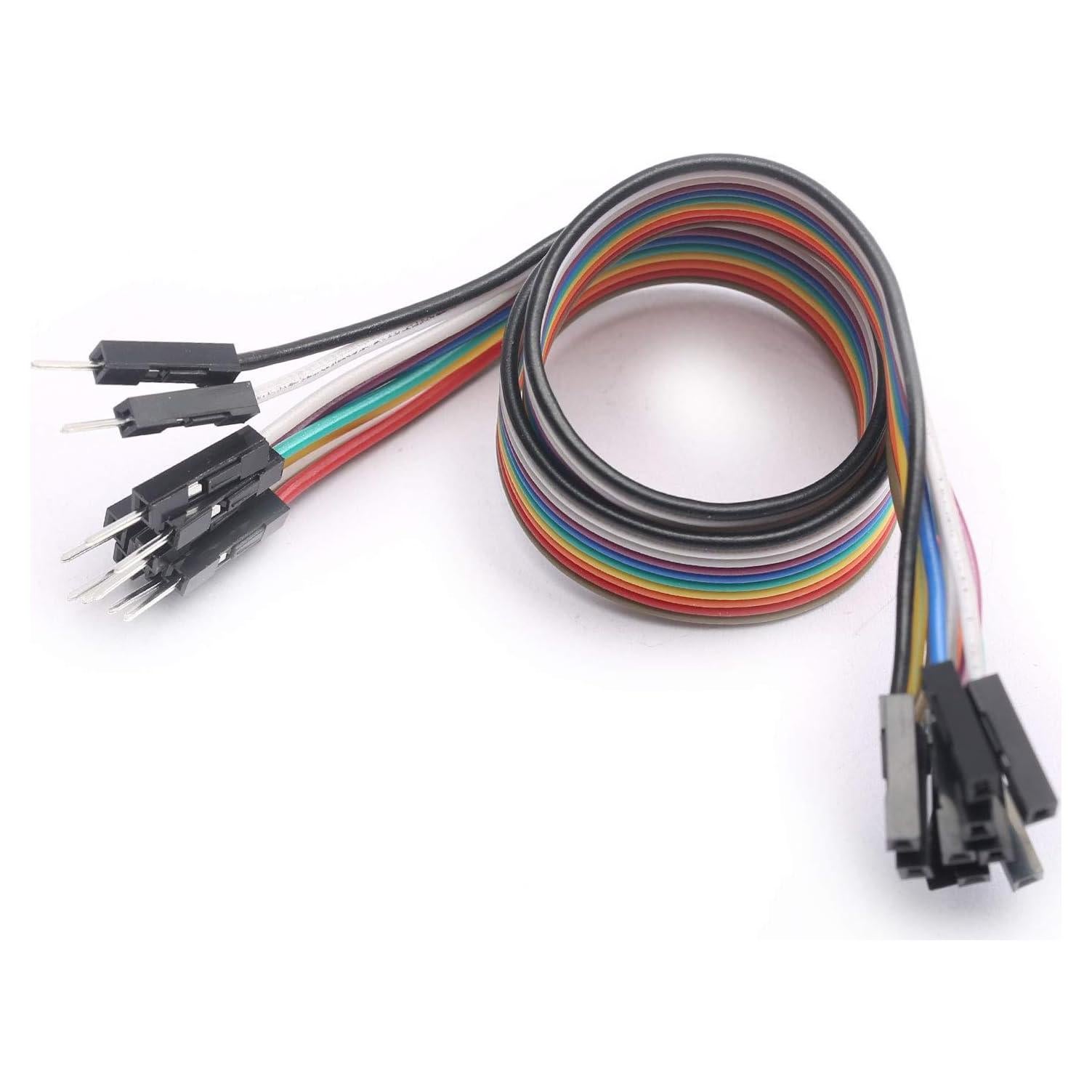 Cable Jumper Dupont DEVMO 10pcs Macho a Hembra 30cm Multicolor