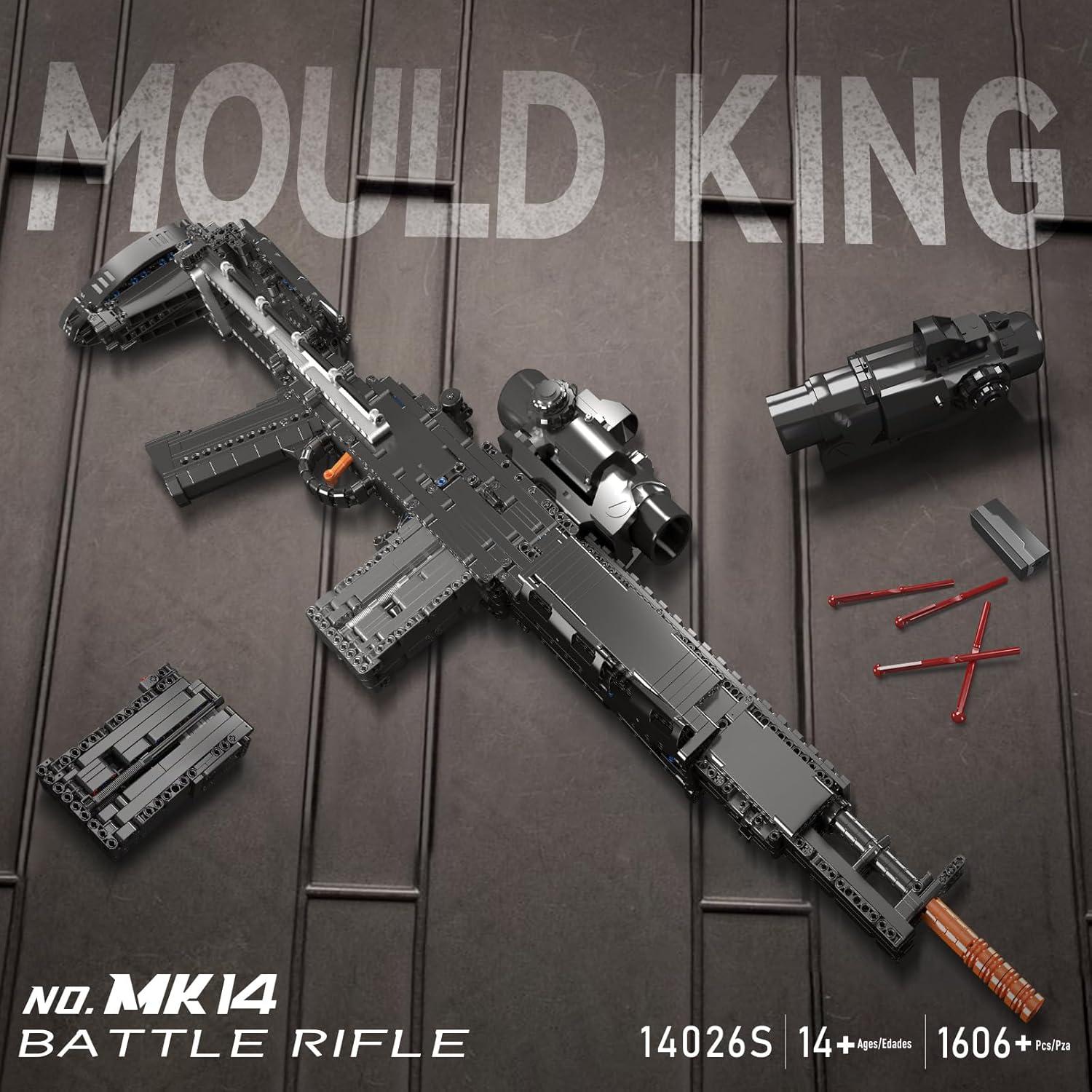 Mould King MK14 Modelo de Bloques de Construcción 1606 PCS