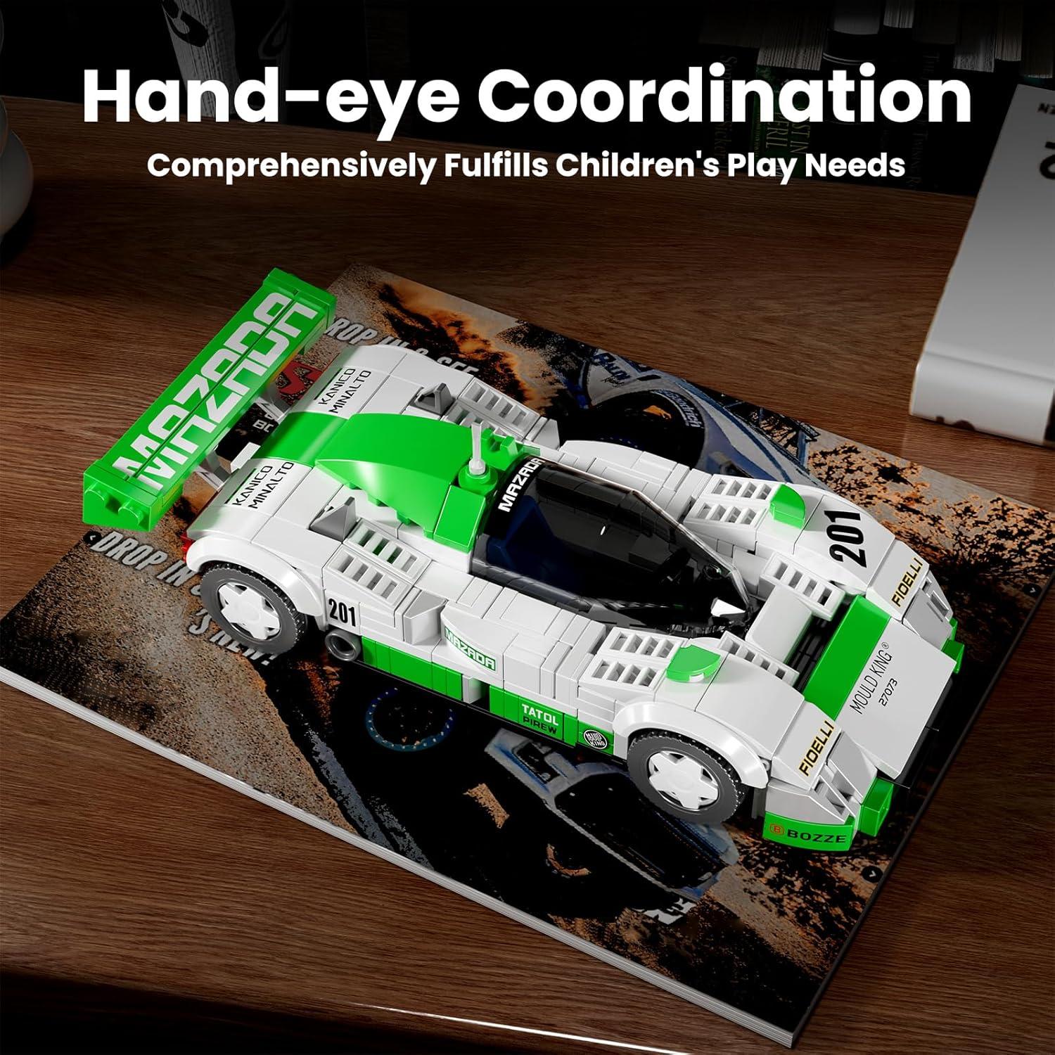 Mould King 787B Kit de Construcción Coche de Carreras 27073