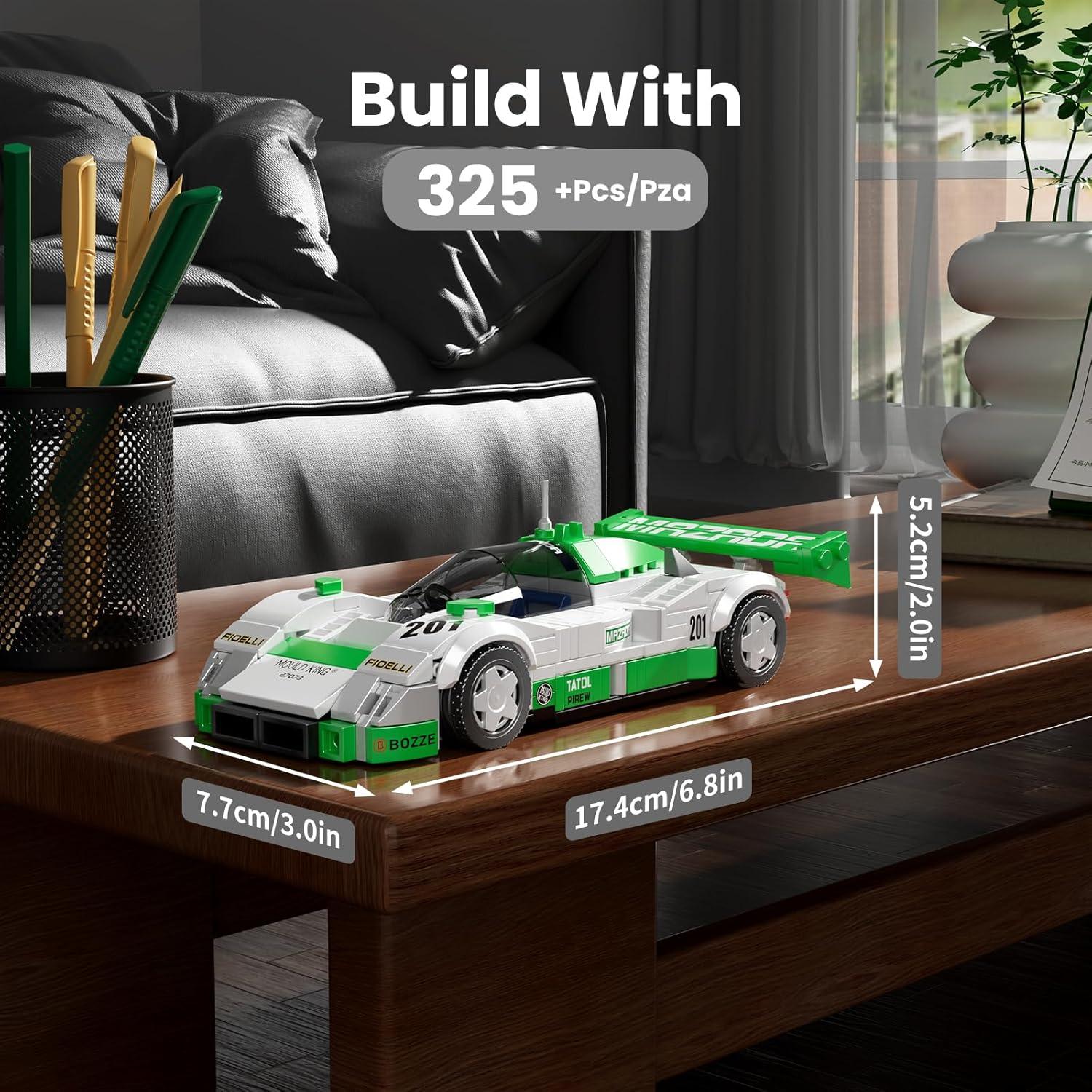 Mould King 787B Kit de Construcción Coche de Carreras 27073