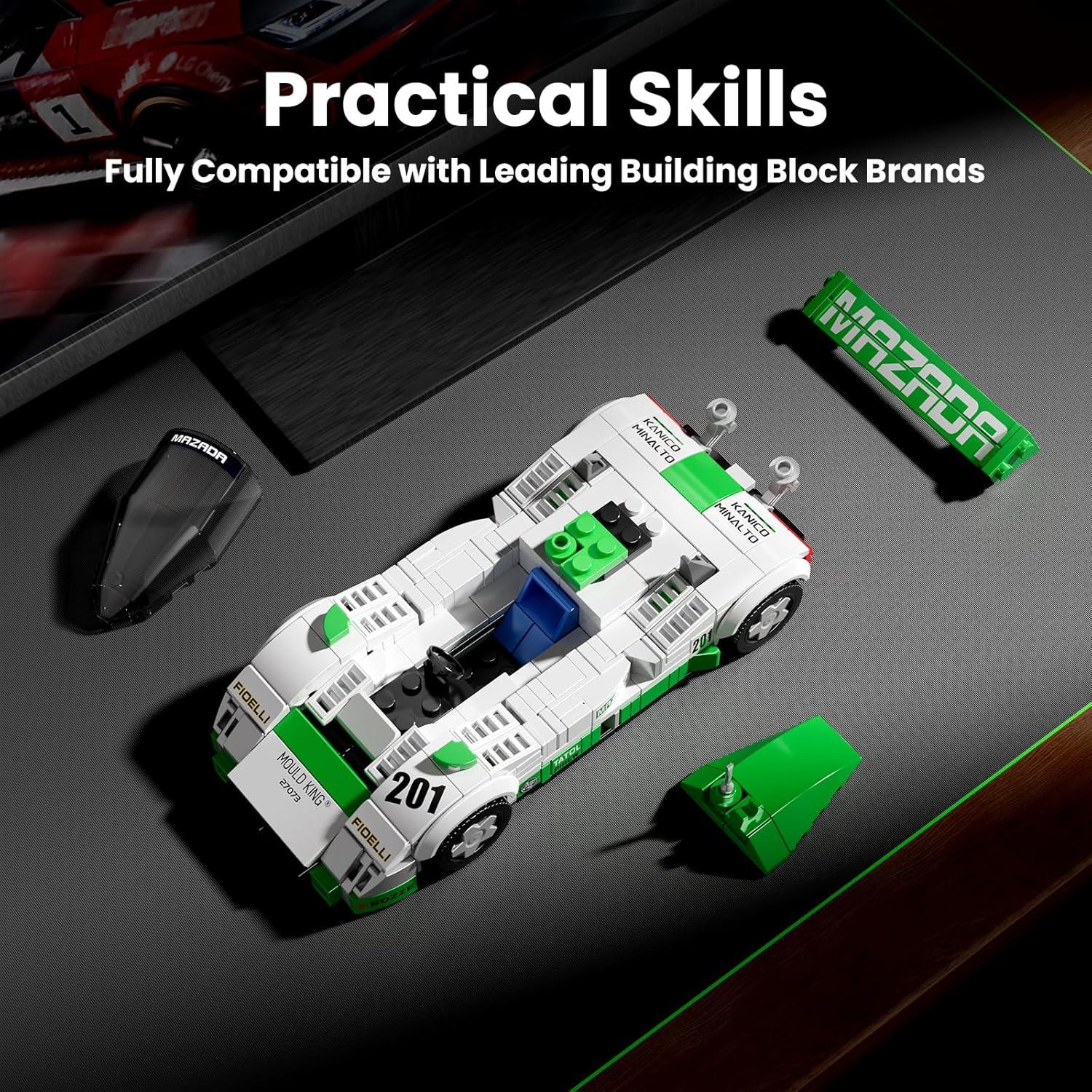 Mould King 787B Kit de Construcción Coche de Carreras 27073