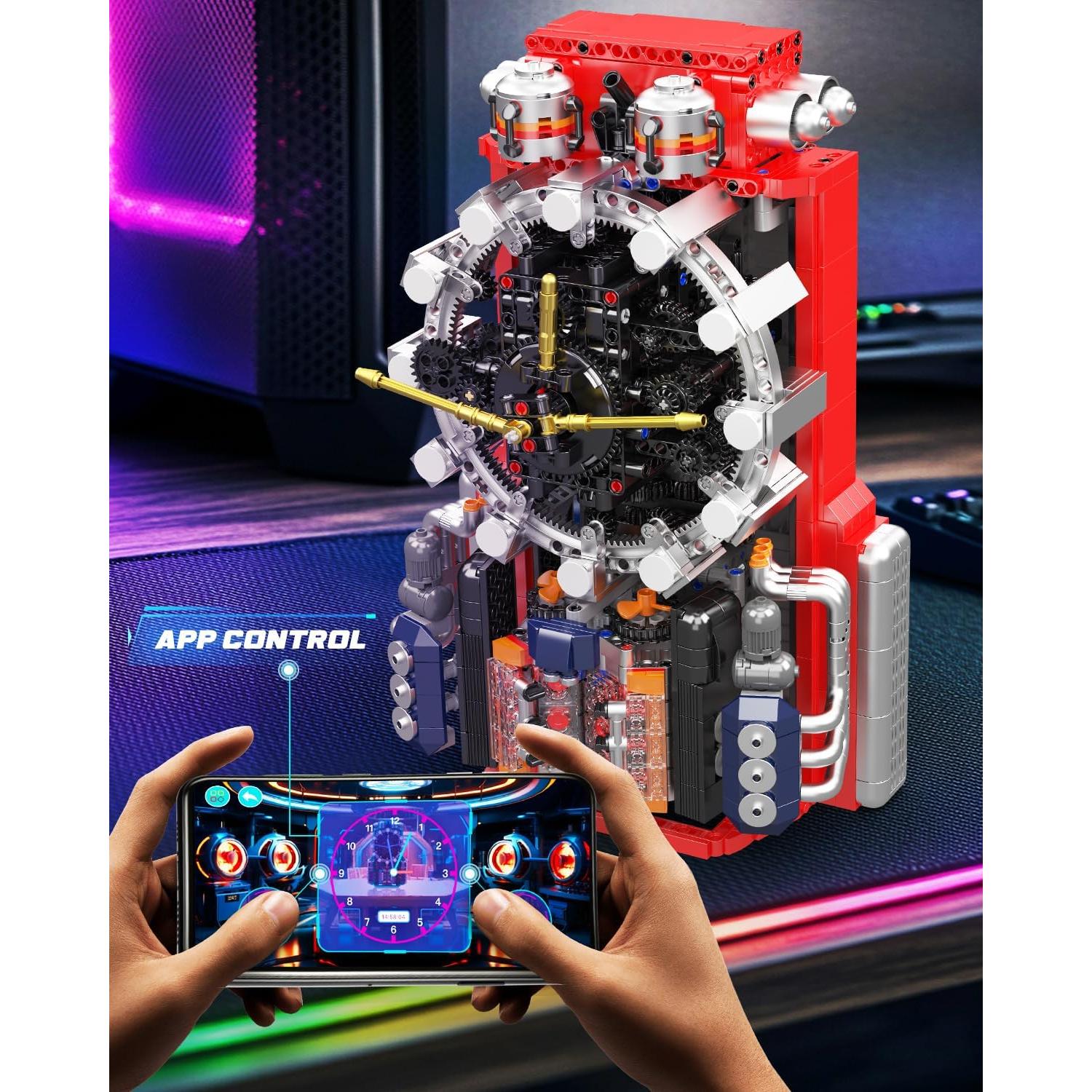 Reloj Cibernético Mould King 10187 - 1601 Piezas