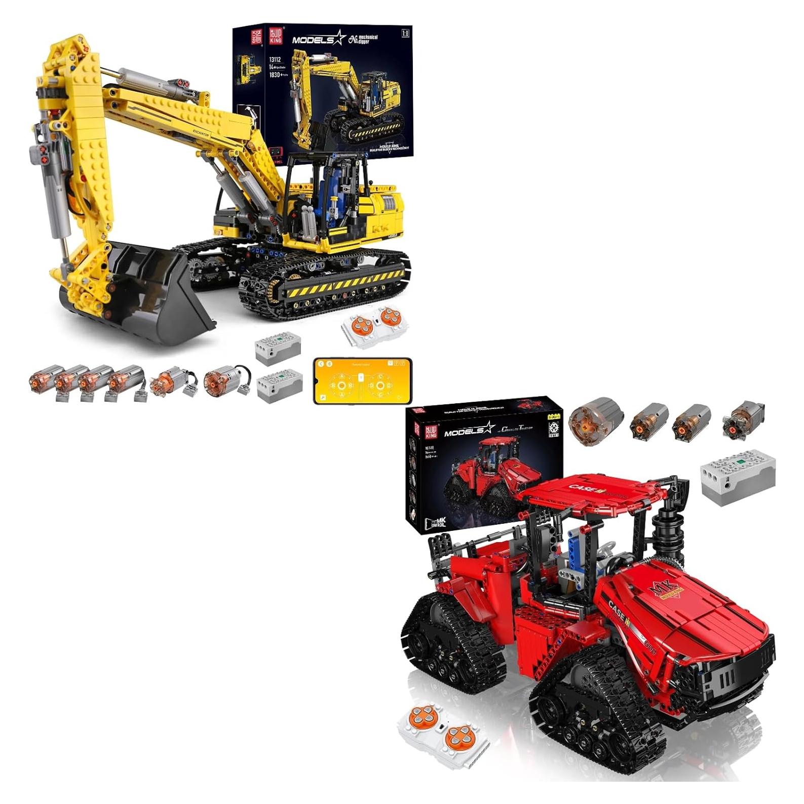 Set de Construcción Excavadora RC Mould King 13112