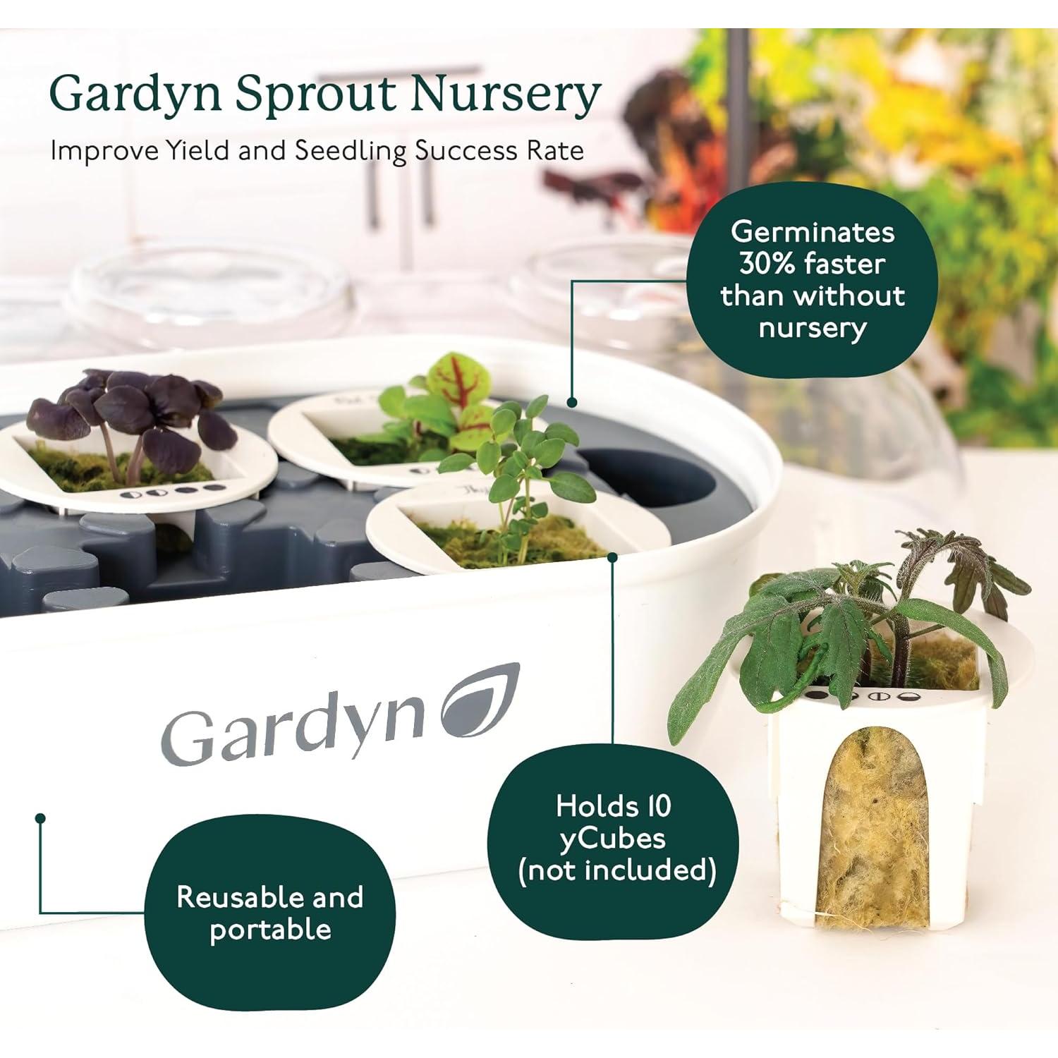 Vivero Hidropónico Gardyn NUR-TRAY para 10 Semillas