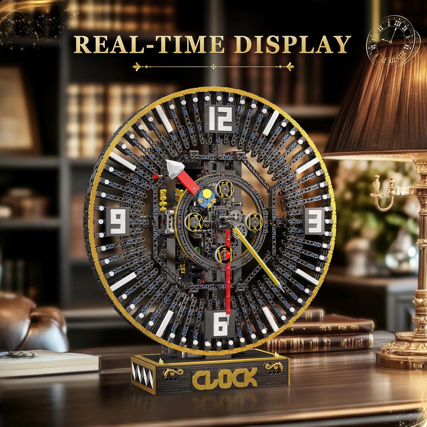 Reloj Mecánico de Construcción Mould King 10160 3675 Piezas