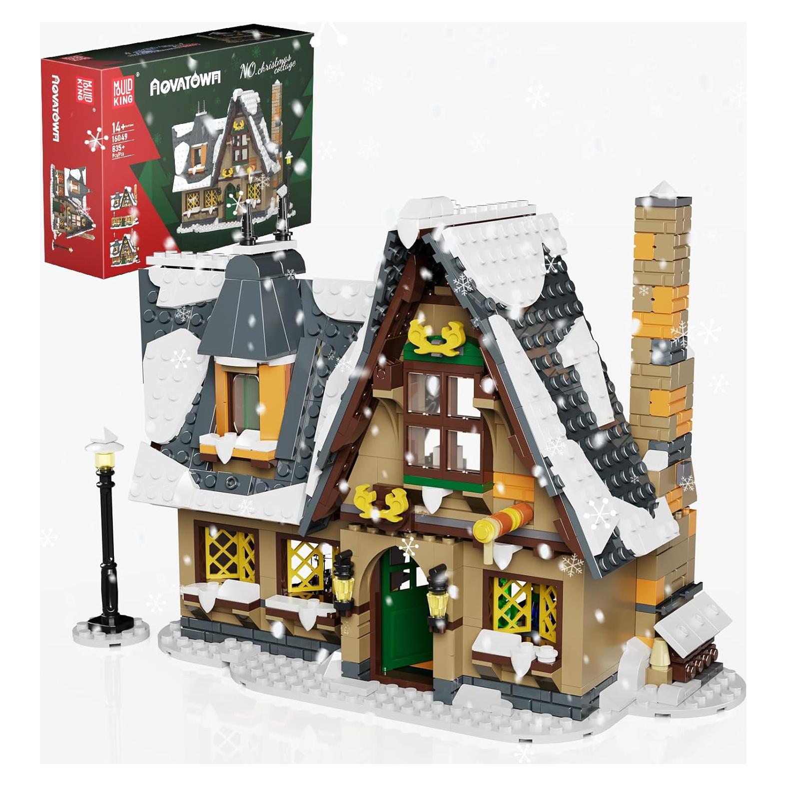 Set de Bloques de Construcción Mould King Casa Navideña 19.5 cm