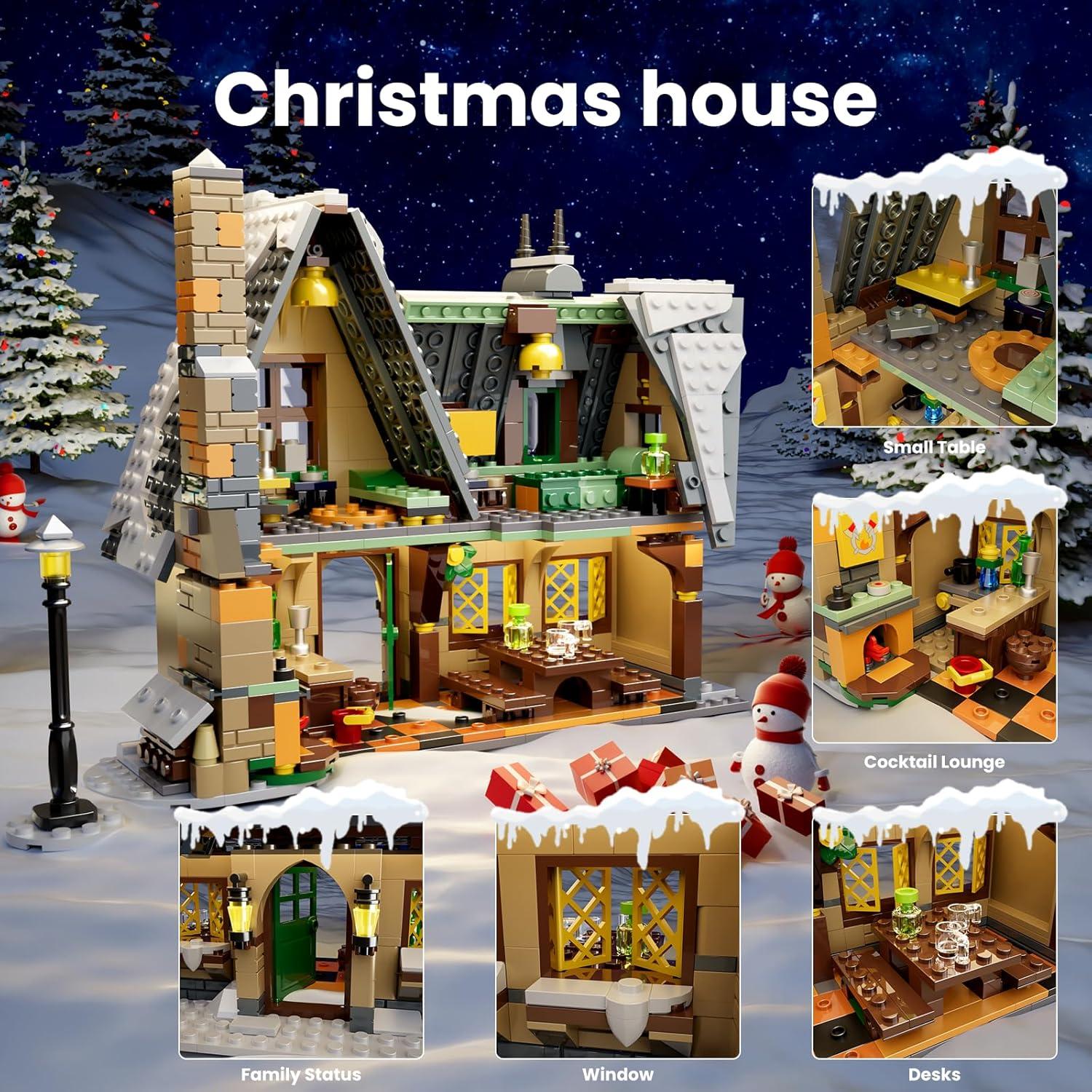 Set de Bloques de Construcción Mould King Casa Navideña 19.5 cm