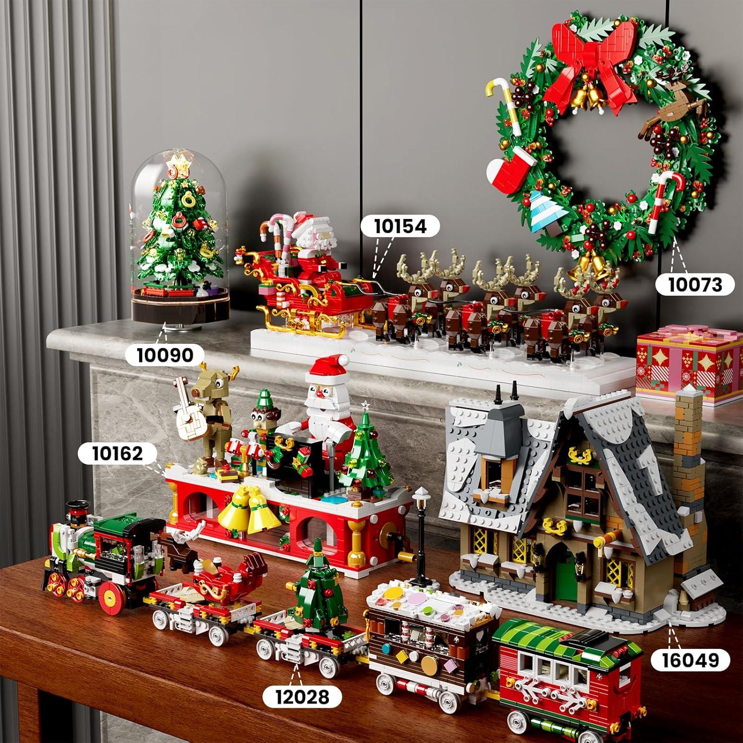 Set de Bloques de Construcción Mould King Casa Navideña 19.5 cm