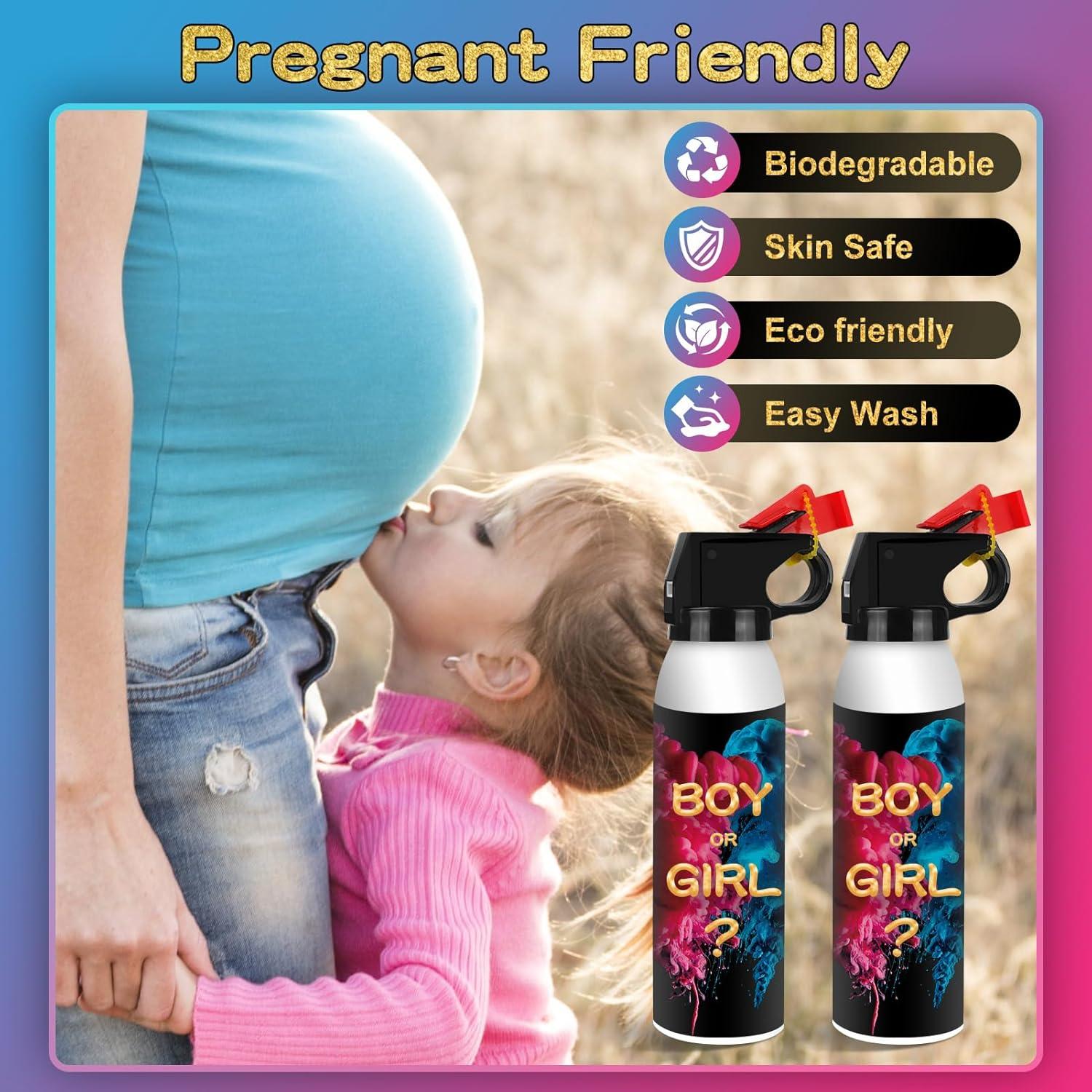 Extintor Revelación de Género 2 Pack Rosa 100% Biodegradable