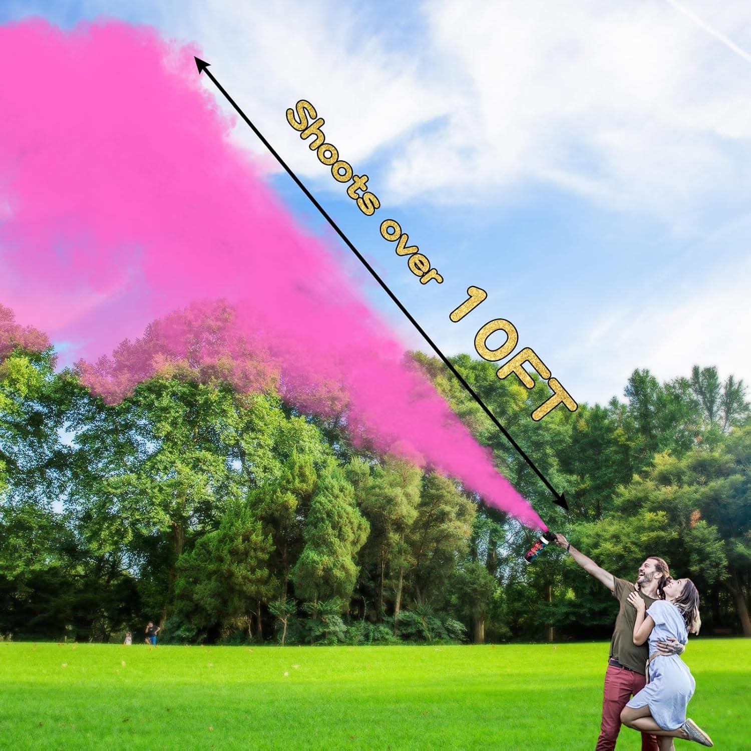 Extintor Revelación de Género 2 Pack Rosa 100% Biodegradable