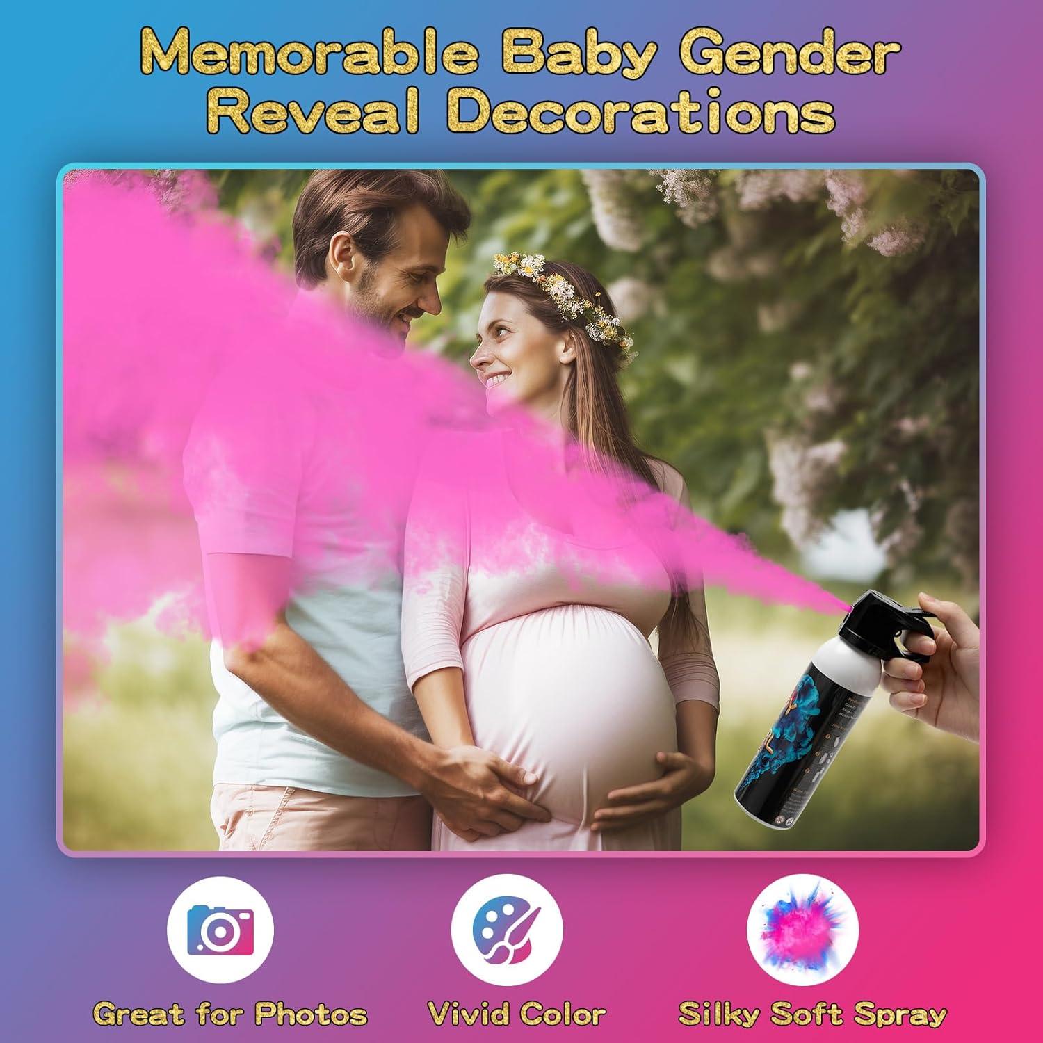 Extintor Revelación de Género 2 Pack Rosa 100% Biodegradable