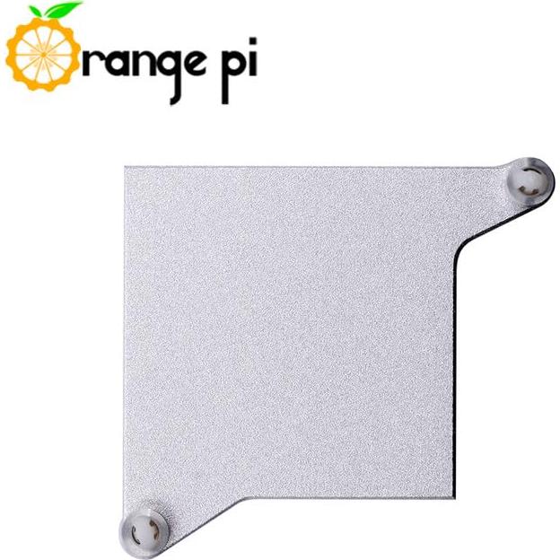 Disipador de Aluminio Orange Pi 5 Plus 50mm x 46mm x 12.6mm