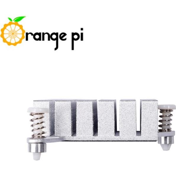 Disipador de Aluminio Orange Pi 5 Plus 50mm x 46mm x 12.6mm