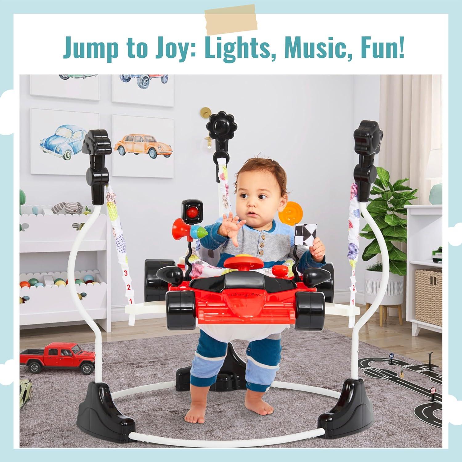 Centro de Actividad y Saltador Dream On Me Champ Rojo