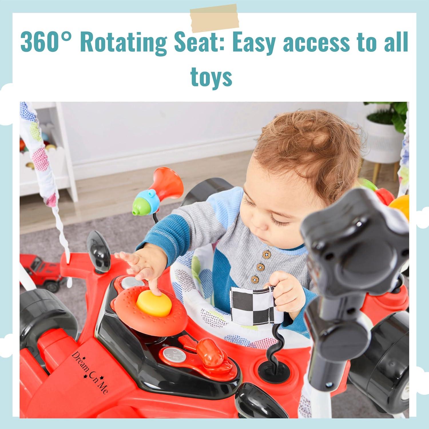 Centro de Actividad y Saltador Dream On Me Champ Rojo