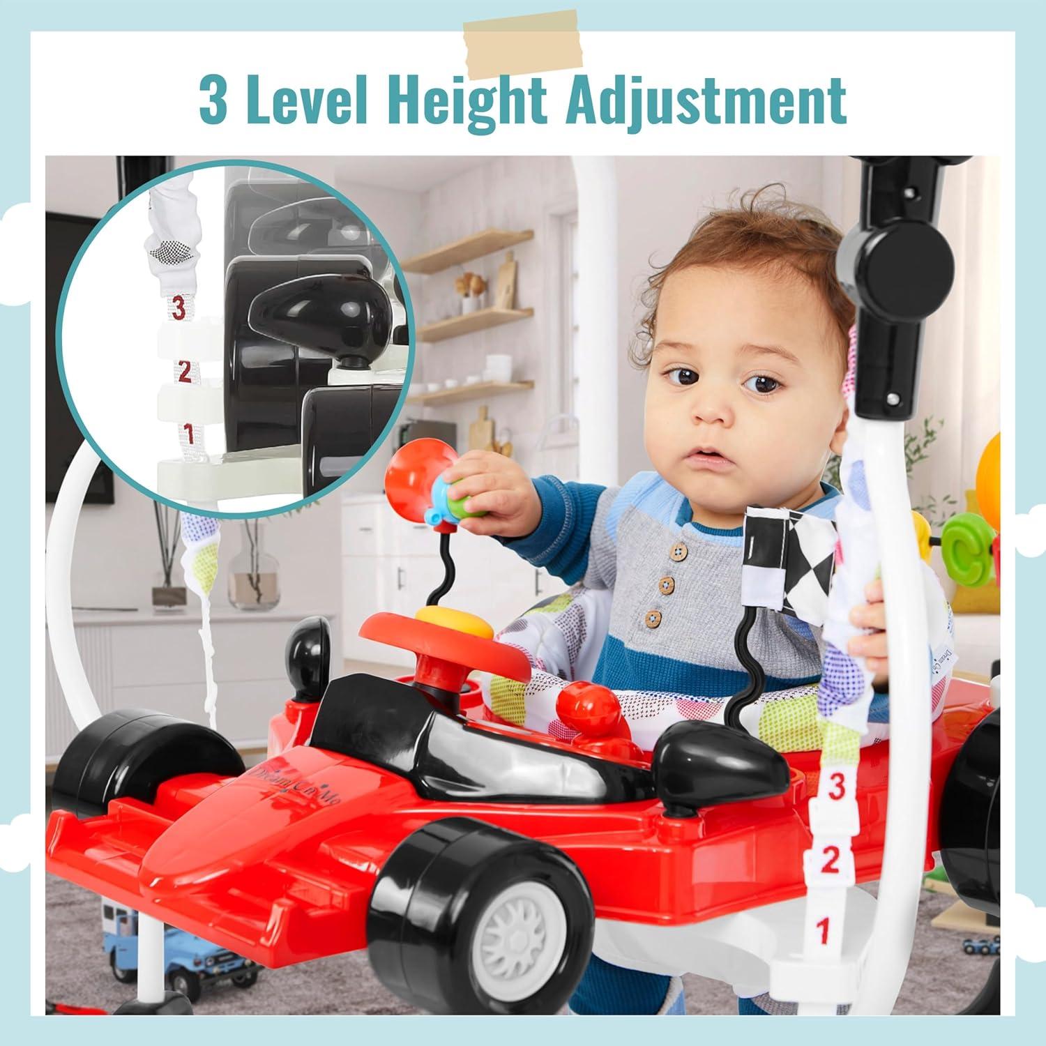 Centro de Actividad y Saltador Dream On Me Champ Rojo