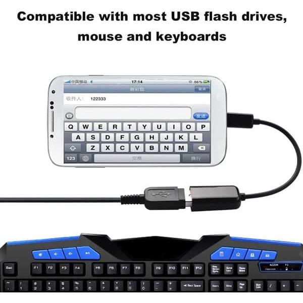 Adaptador OTG MicroUSB 2.0 Tek Styz para Raspberry Pi Zero