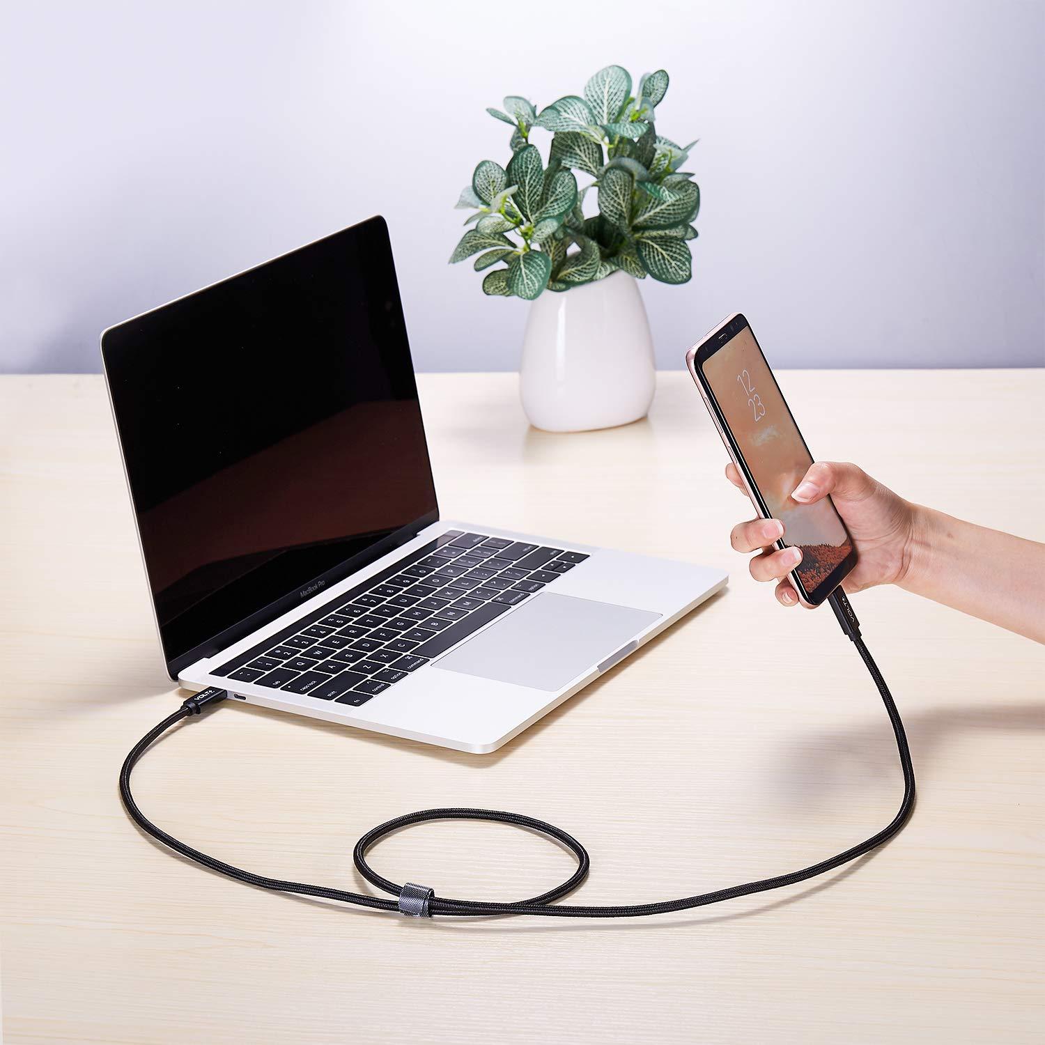 Cable USB-C DUAL PD 100W 10Gbps para Raspberry Pi 4