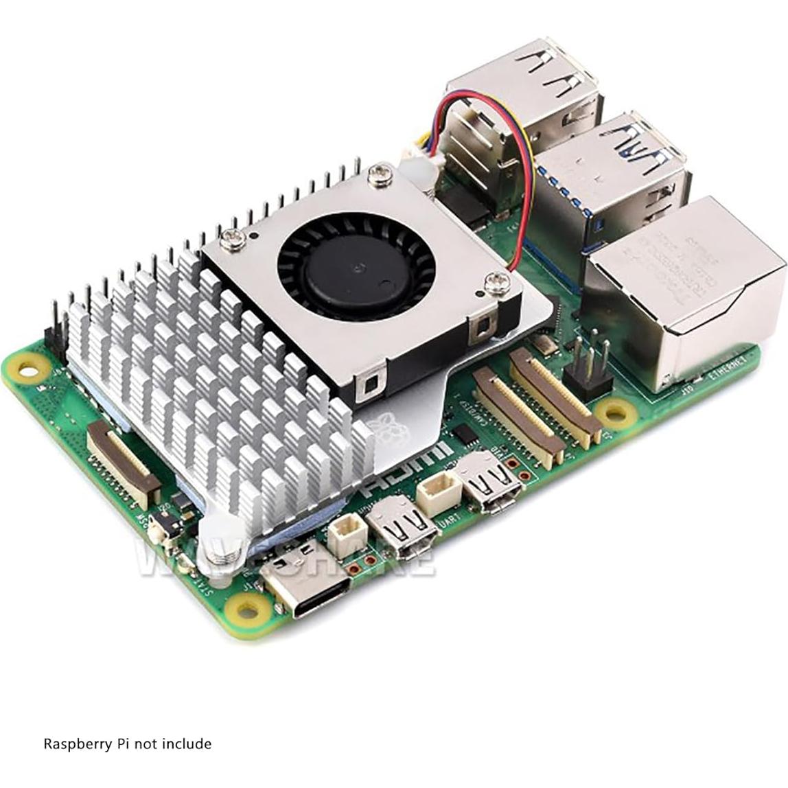 Enfriador Activo Oficial Raspberry Pi 5 con Ventilador 5V