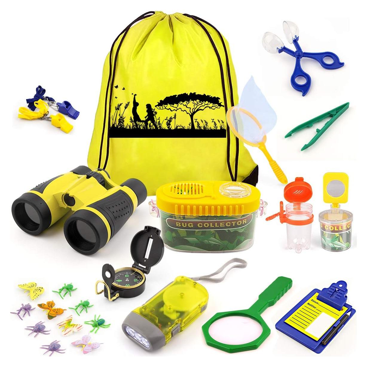 Kit de Explorador Kaqinu 24 Piezas para Niños al Aire Libre
