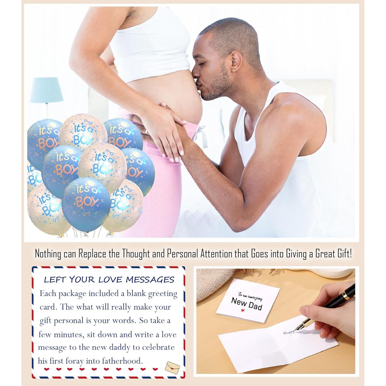 Pulsera para Papá a Punto de Ser TONY & SANDY - Gemas Naturales