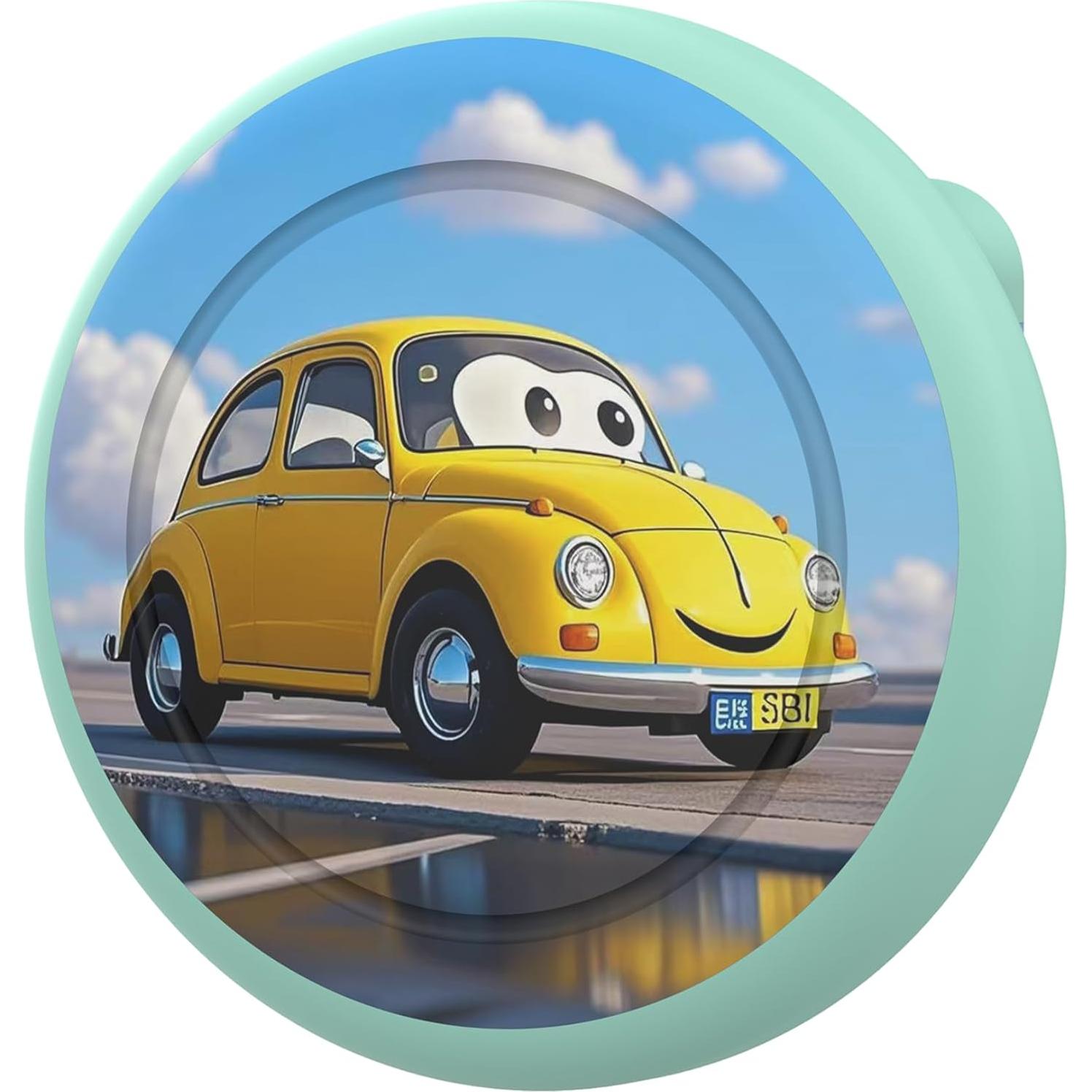 Funda de Silicona para AirTag Wagtune - 2 Pack Niños Astronauta y Coche