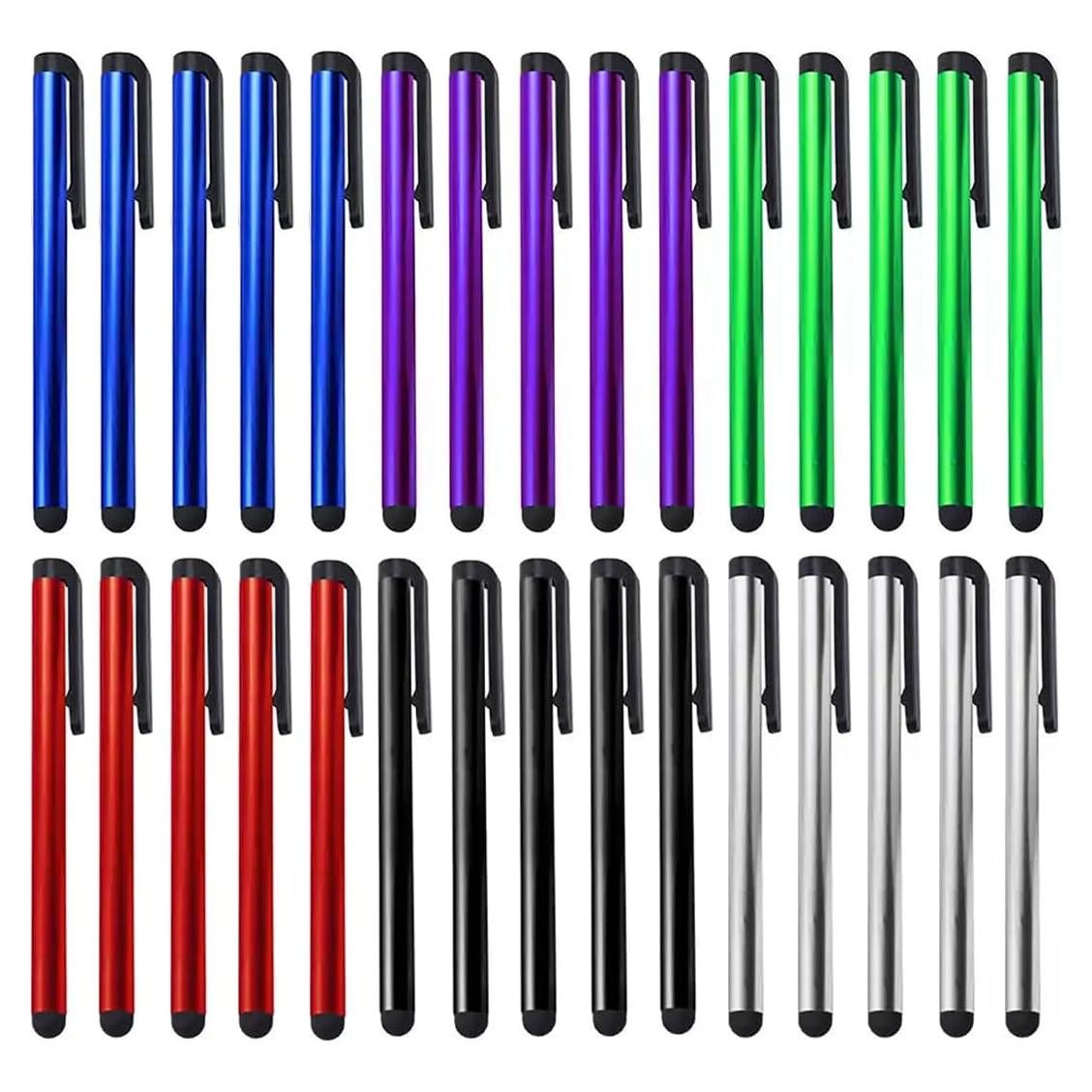 Paquete de 30 Stylus Capacitivo Tek Styz Multicolor 10.4cm