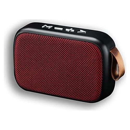 Altavoz Bluetooth Portátil Tek Styz G2 Pro 800mAh Rojo