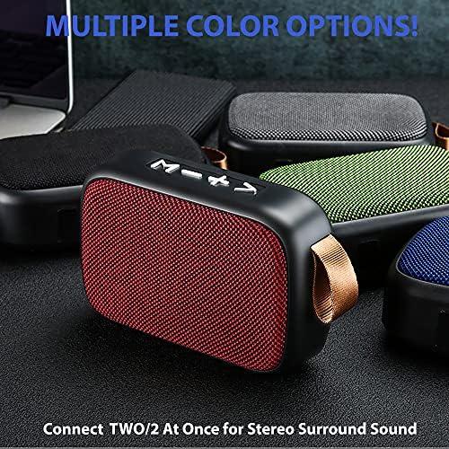 Altavoz Bluetooth Portátil Tek Styz G2 Pro 800mAh Rojo