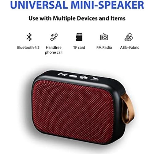 Altavoz Bluetooth Portátil Tek Styz G2 Pro 800mAh Rojo