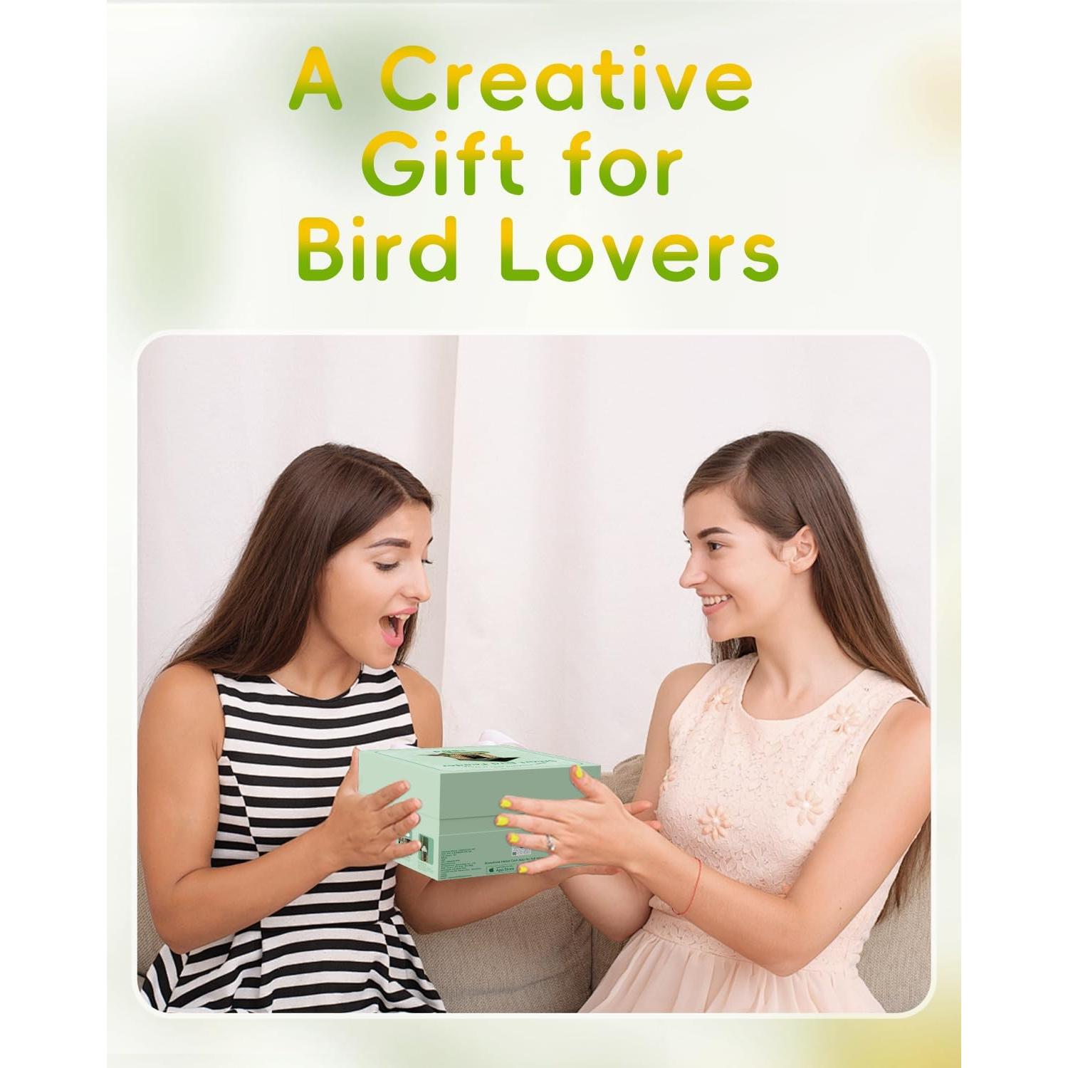 Alimentador de Aves Camojojo Hibird 4K HD con Cámara AI