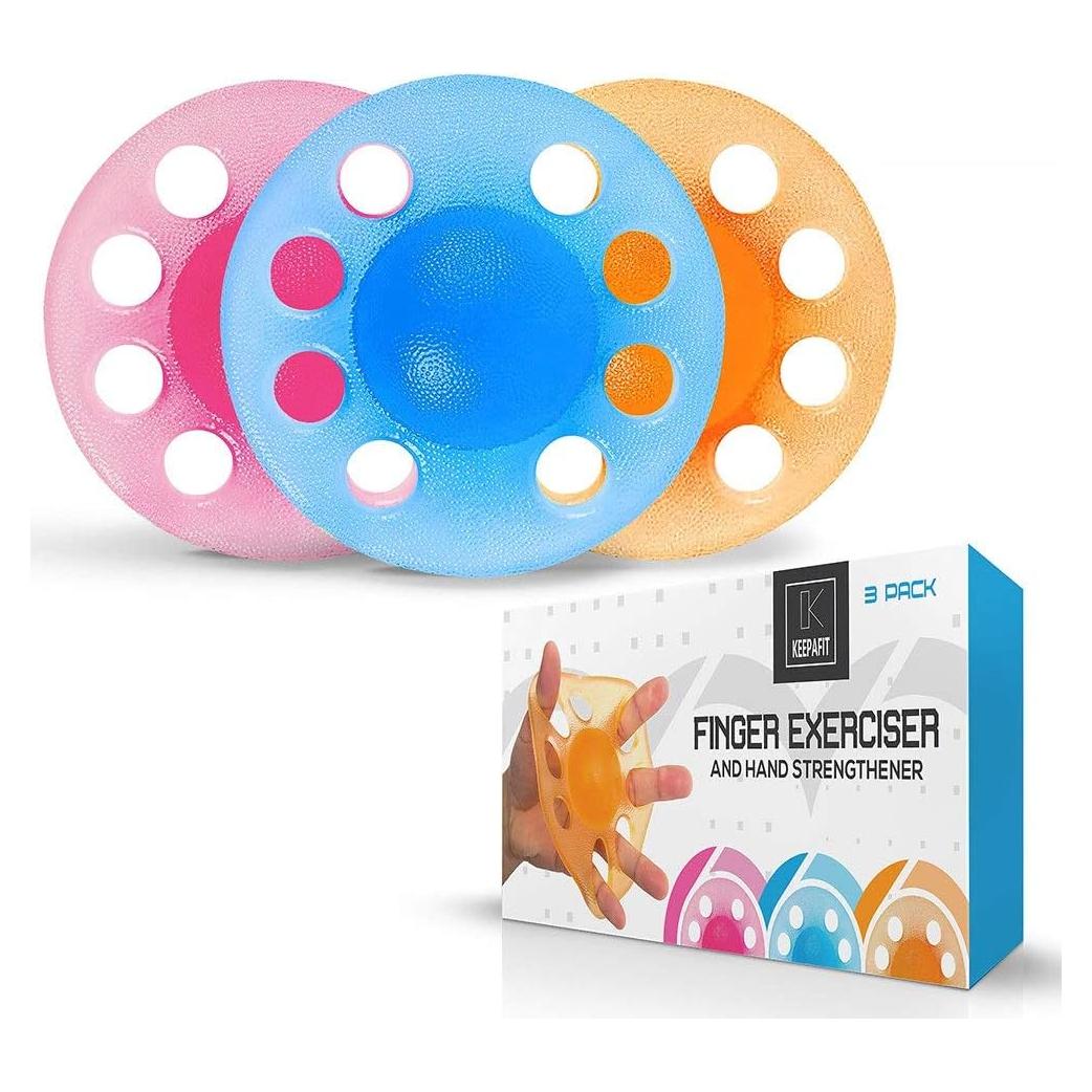 Fortalecedor de Manos Keepafit - Paquete 3 Tensiones