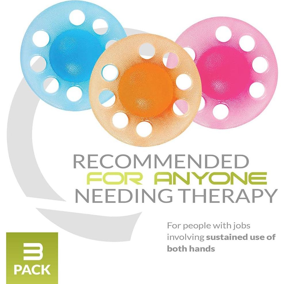 Fortalecedor de Manos Keepafit - Paquete 3 Tensiones