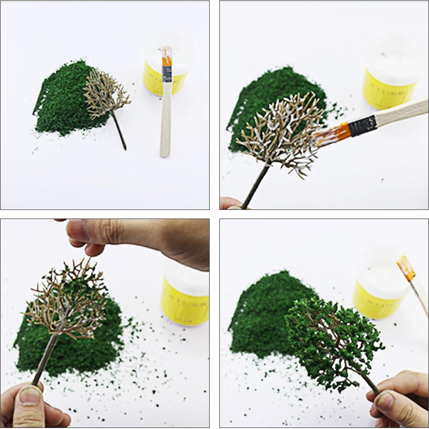 Polvo de Árbol Simulación Cayway 5 Colores 30g para Dioramas