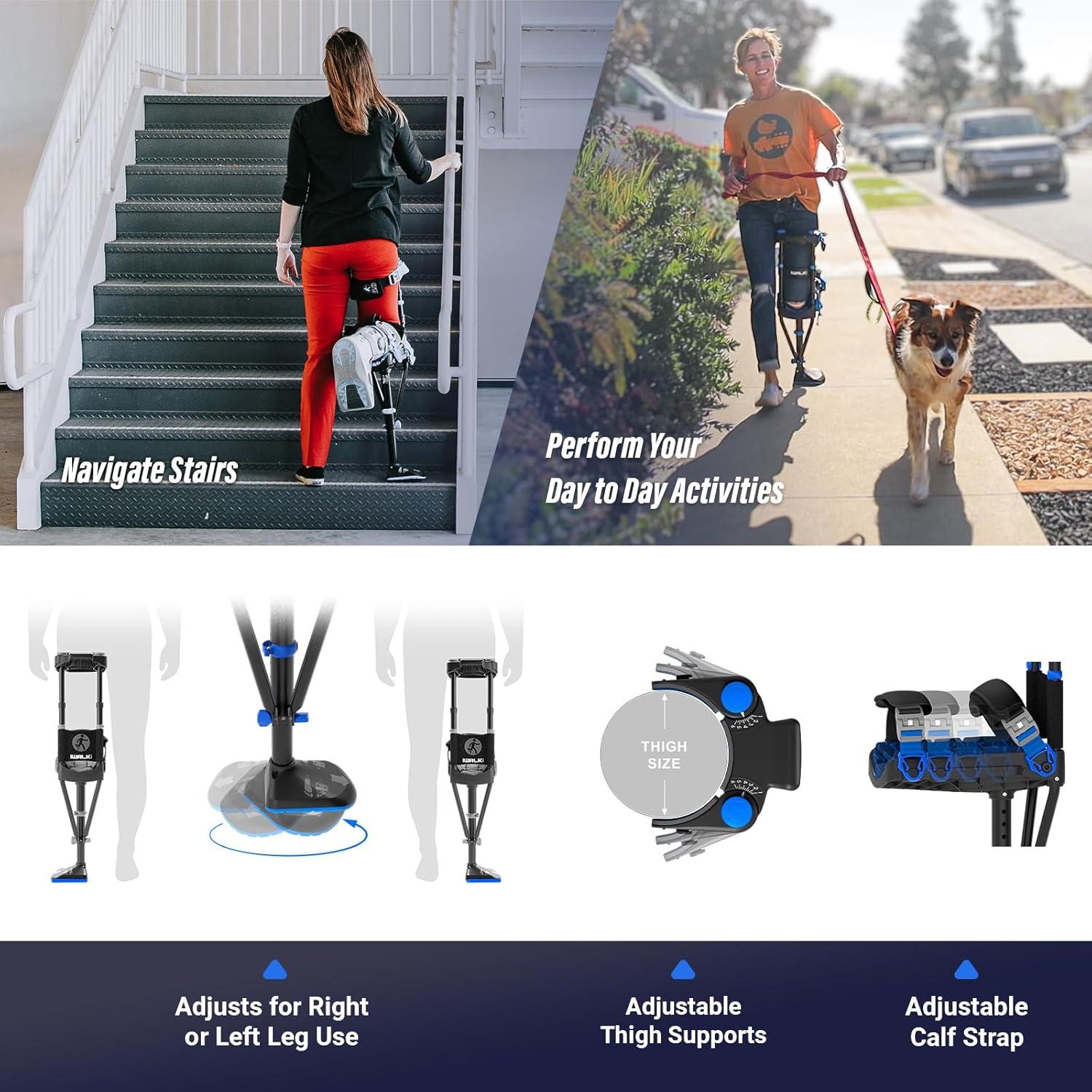 Muleta de Rodilla Sin Manos iWALK3.0 - Alternativa a Muletas