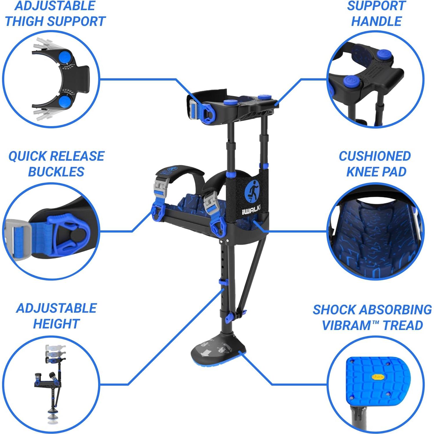 Muleta de Rodilla Sin Manos iWALK3.0 - Alternativa a Muletas