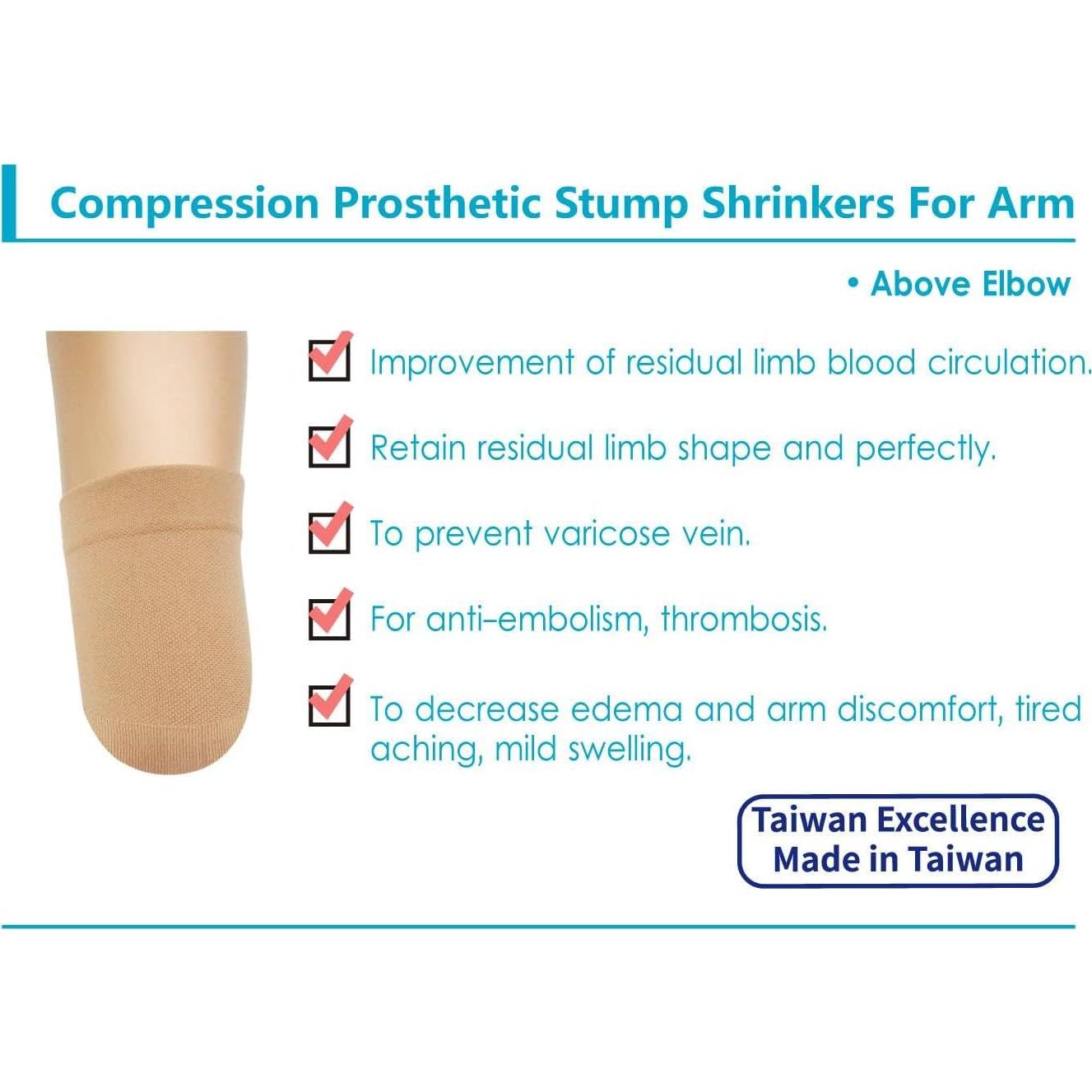 Reductor de muñón protésico JianiMed XL 20-30 mmHg