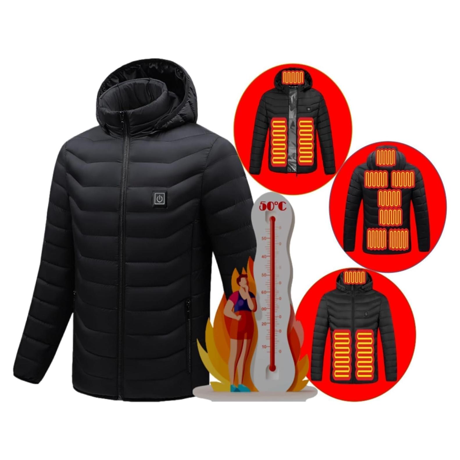 Sudadera Calentada JIELAFIC 9 Zonas Unisex Invierno