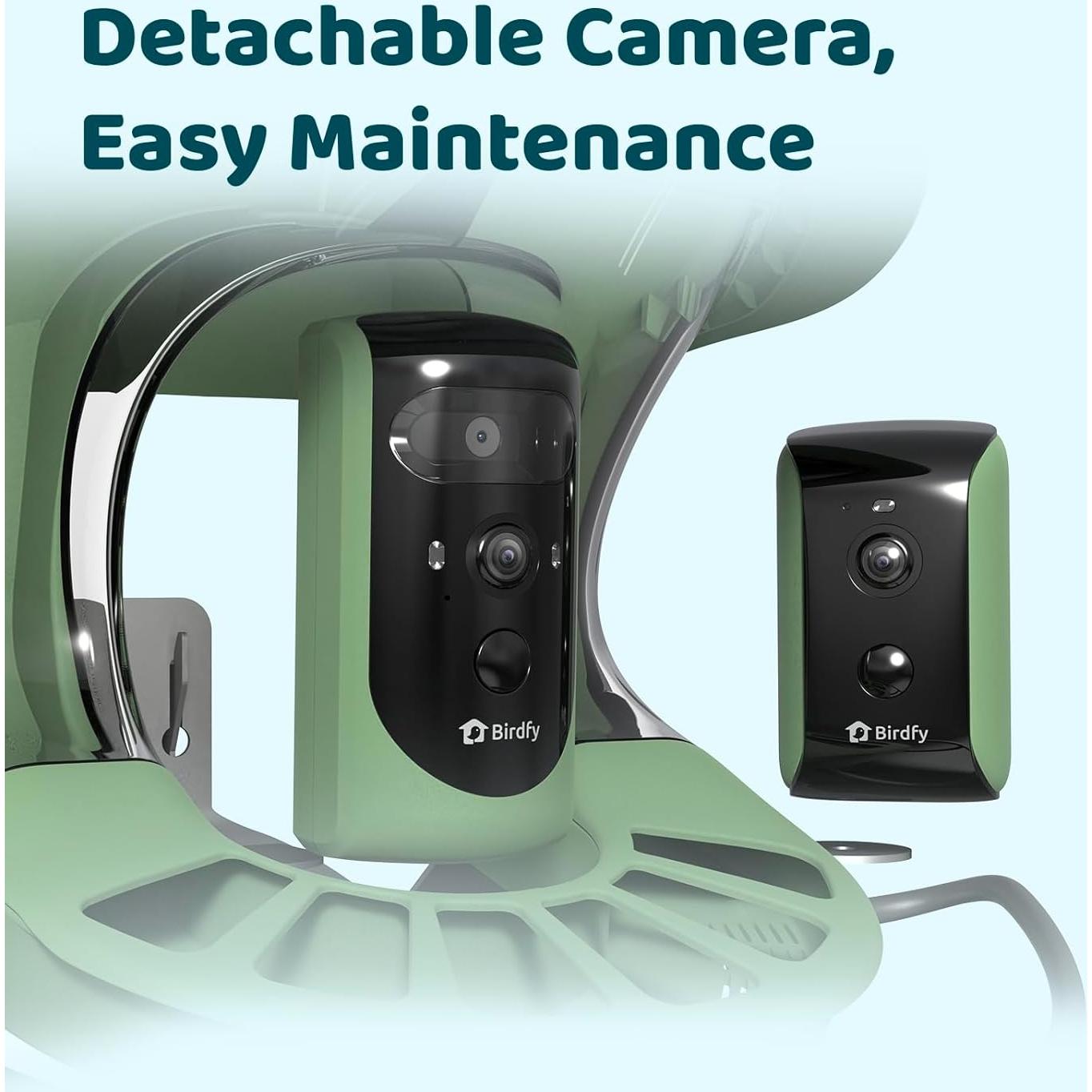 Comedero Inteligente Birdfy 2 con 3 Lentes y AI para Aves