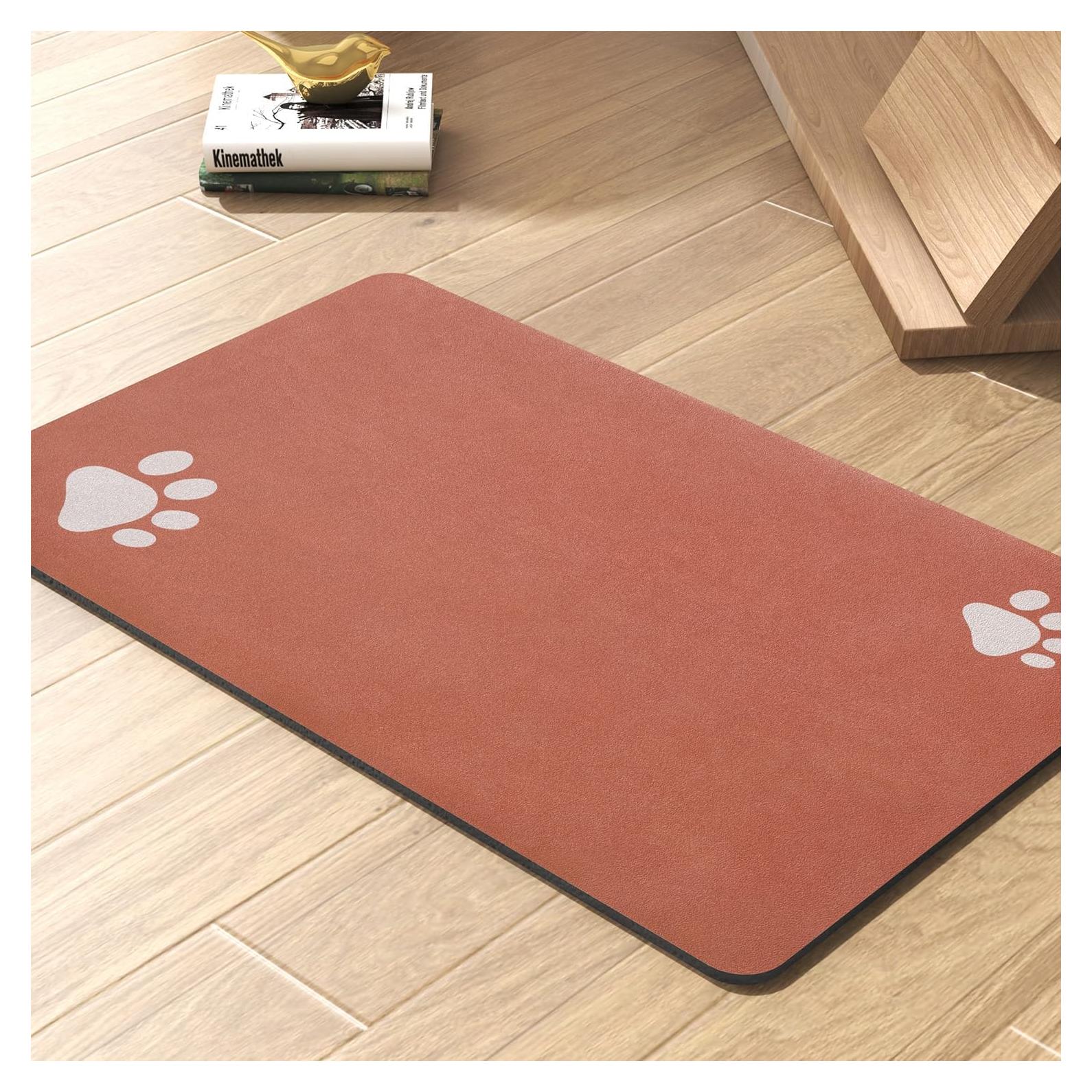 Alfombrilla Absorbente para Mascotas Padoor 40.64x60.96cm Naranja