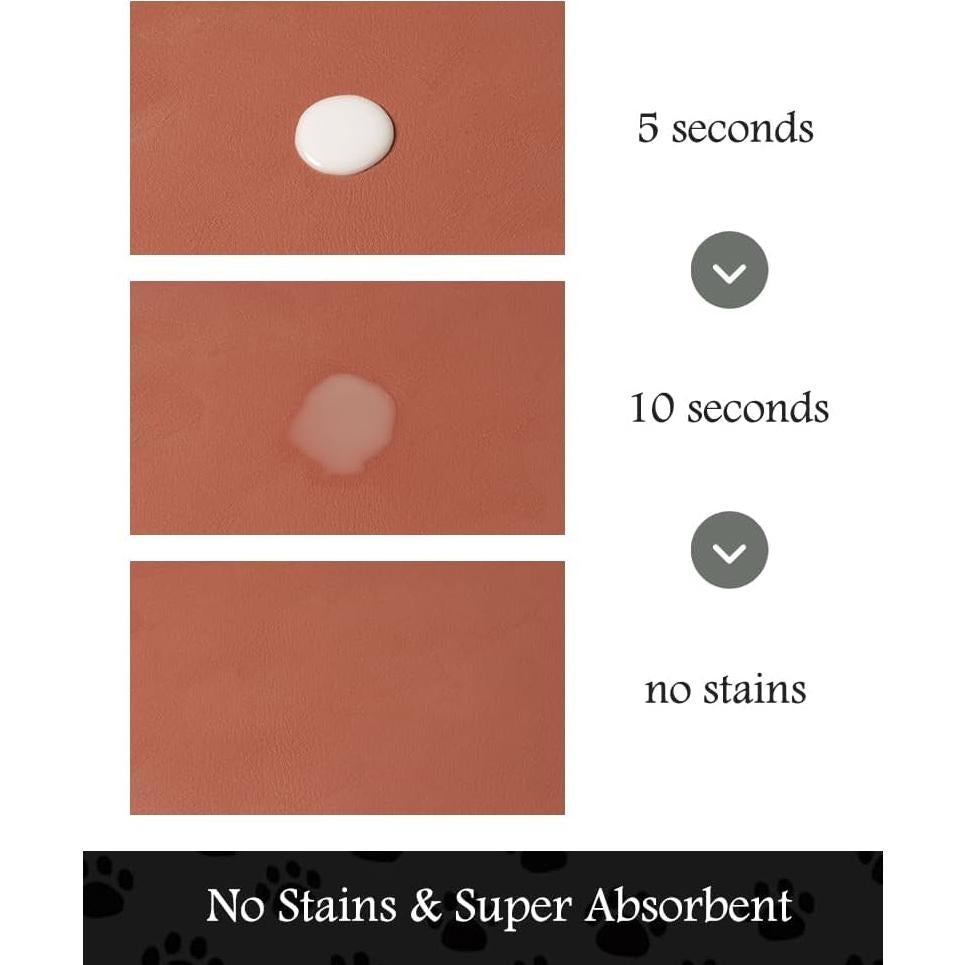 Alfombrilla Absorbente para Mascotas Padoor 40.64x60.96cm Naranja